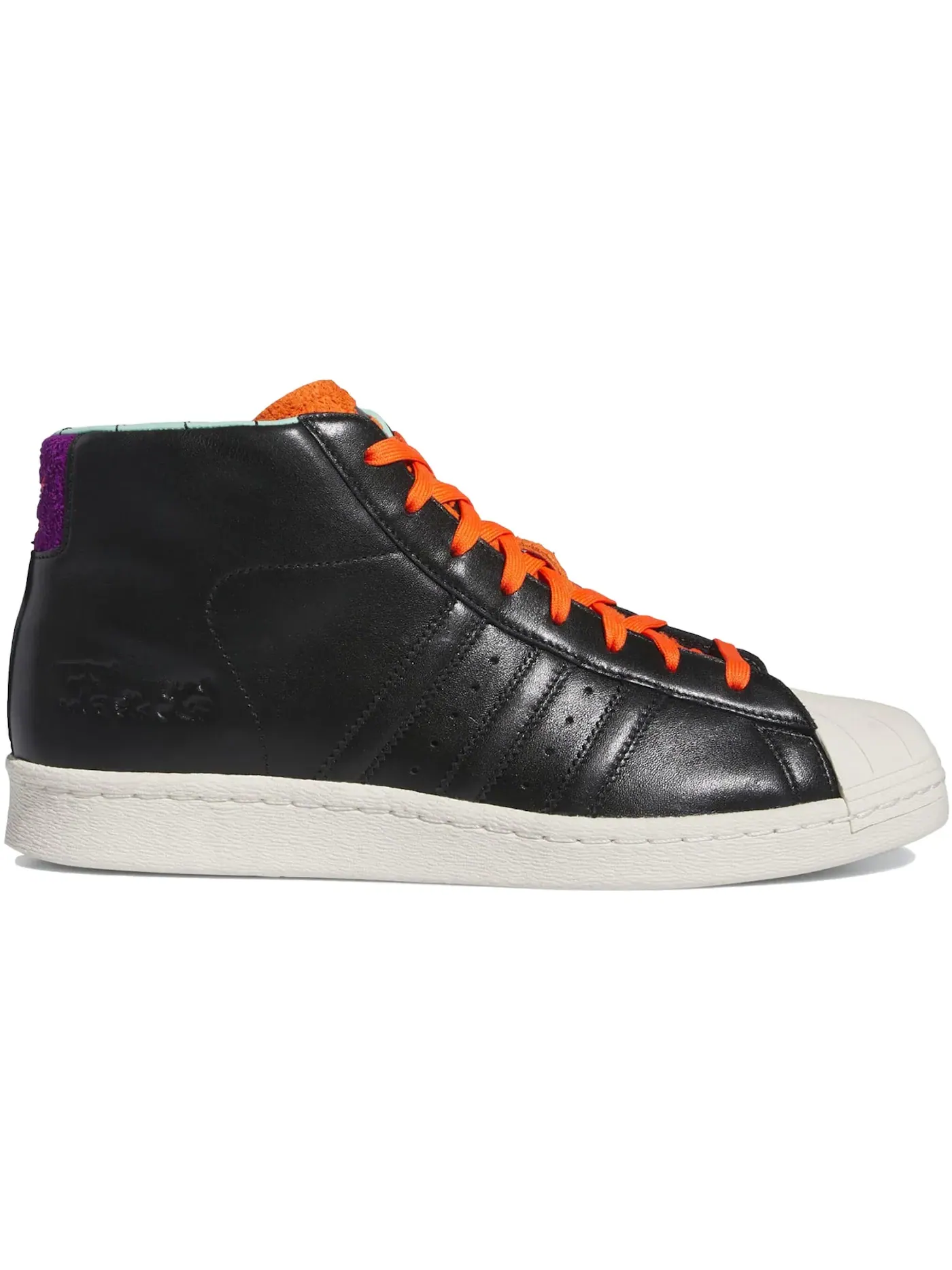 Мужские кроссовки Lifestyle Pro Model 80s Adidas — изображение 1 из 1, оранжевый/черный/белый