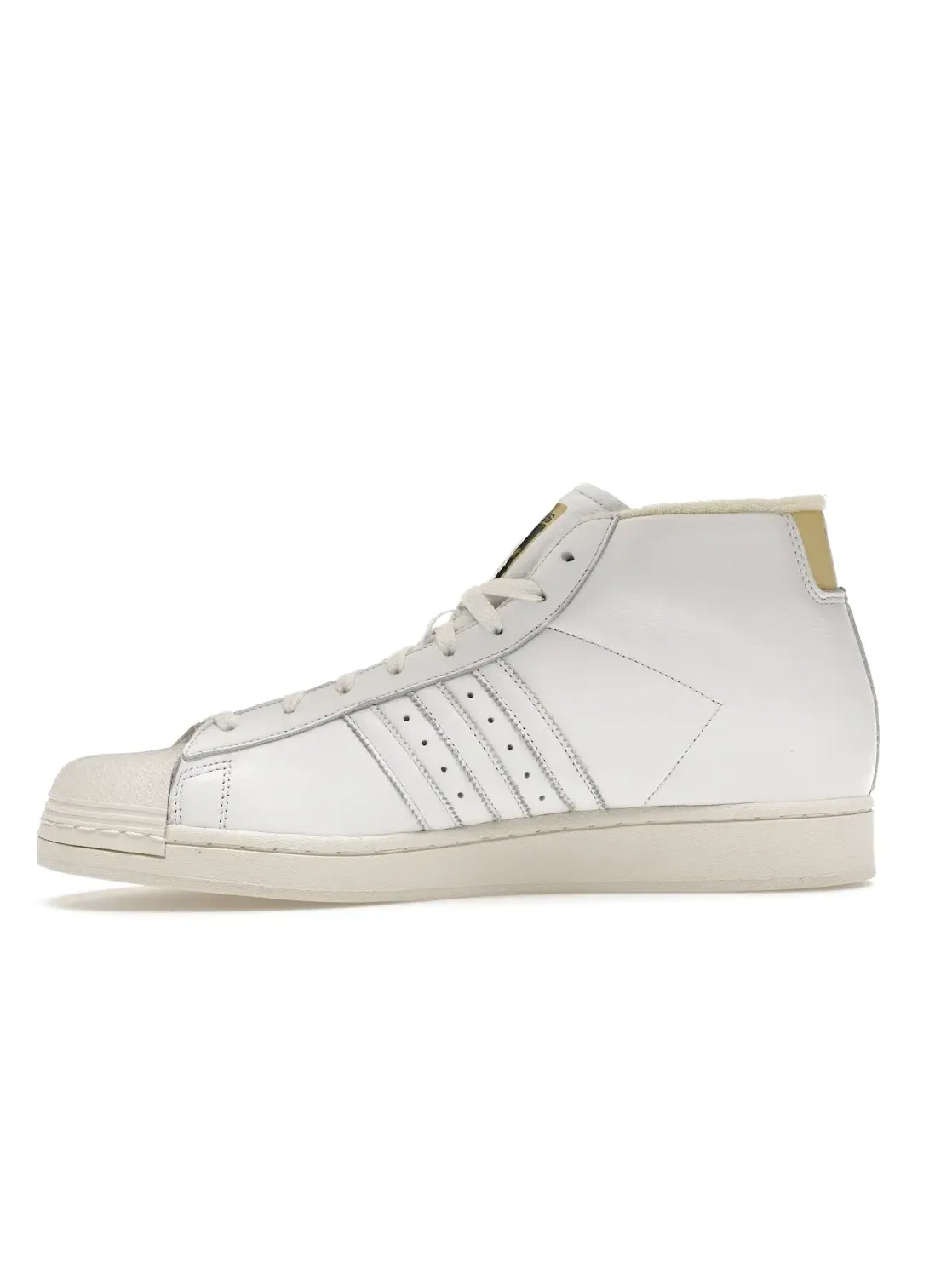 Мужские кроссовки Lifestyle Adidas Pro Model ADV — изображение 3 из 4, белый/белый/желтый