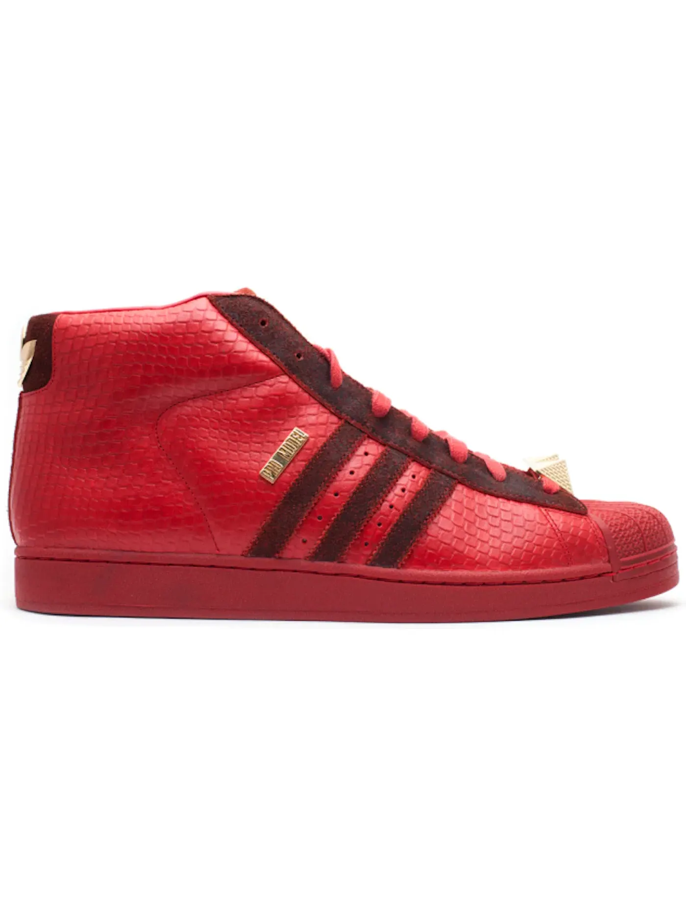Мужские кроссовки Lifestyle Adidas Pro Model II — изображение 1 из 1, красный/красный