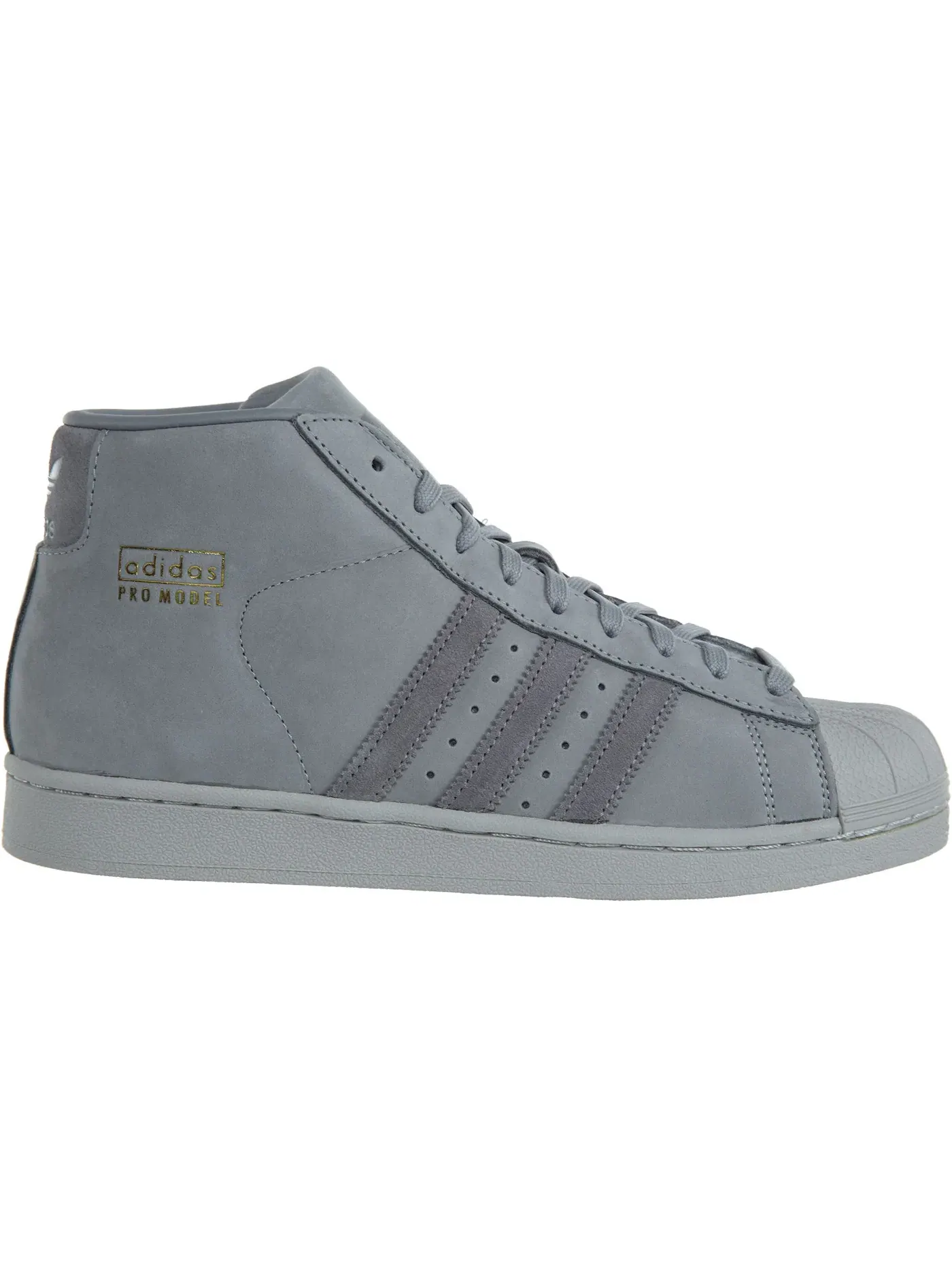 Мужские кроссовки для повседневной носки Adidas Pro Model — изображение 1 из 1, серый/серый-серый