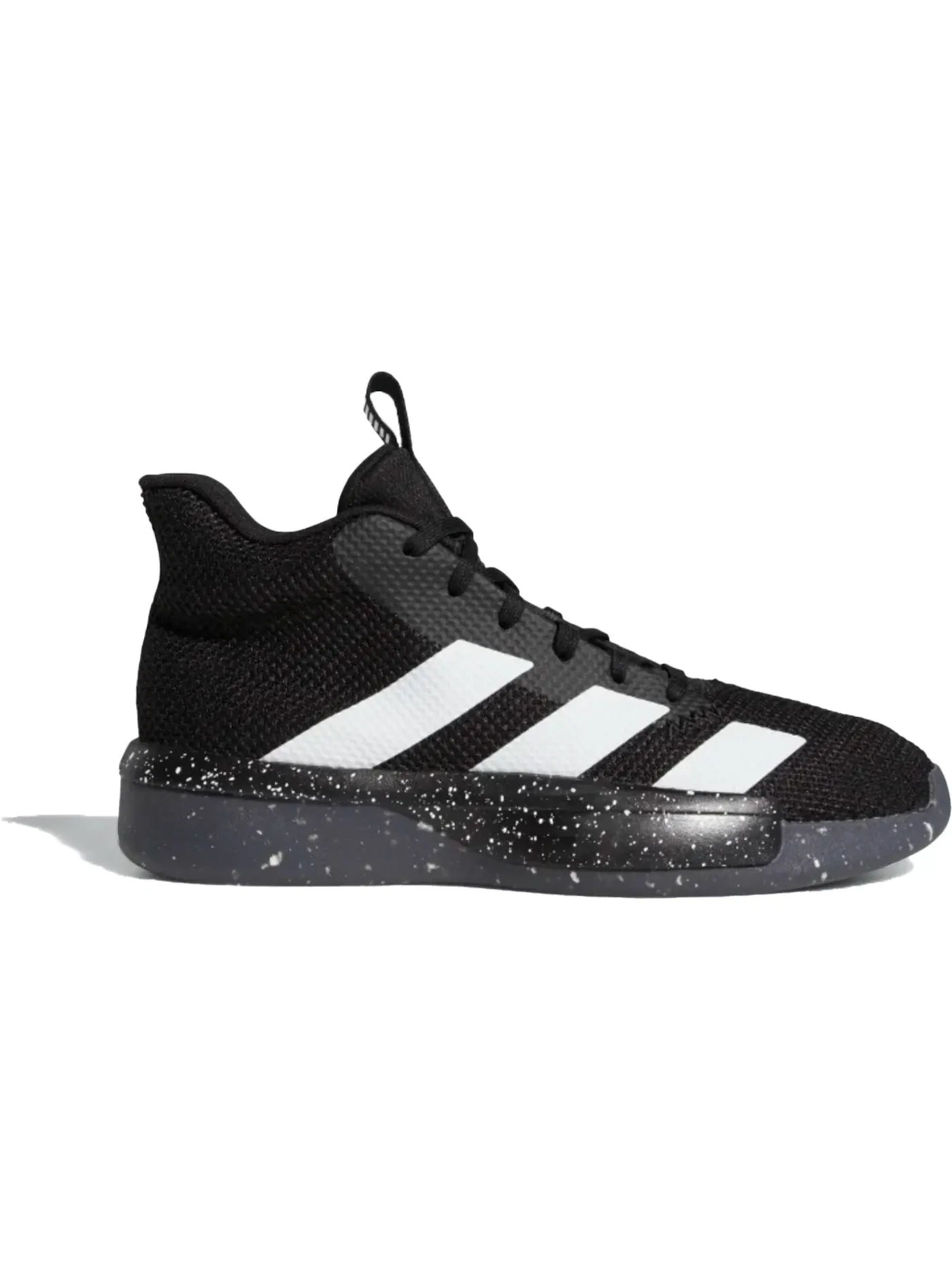 Мужские кроссовки для баскетбола Adidas Pro Next 2019 — изображение 1 из 1, черный белый
