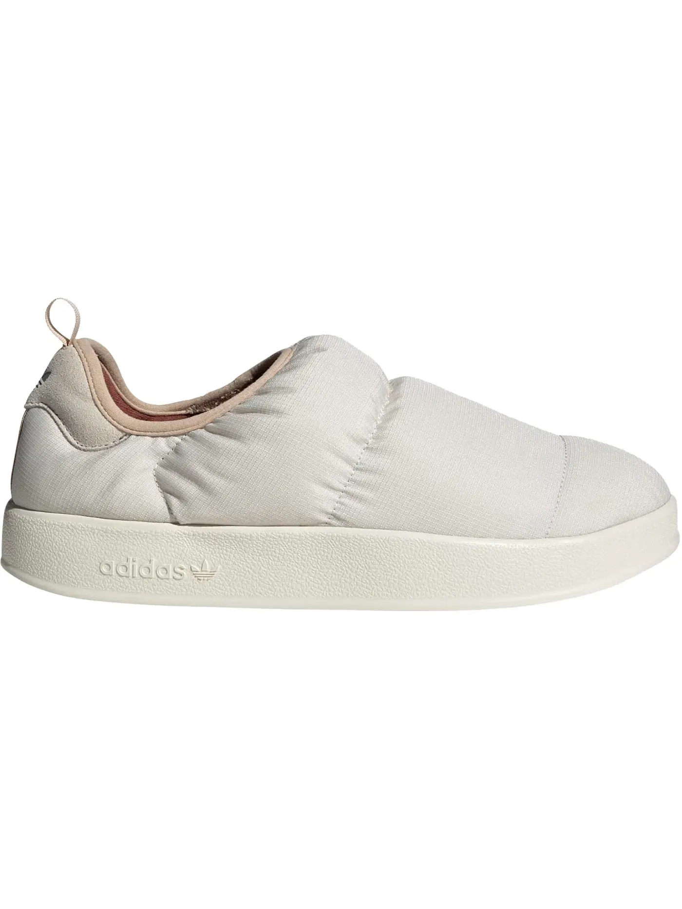 Мужские кроссовки Lifestyle Aluminium Adidas Puffylette — изображение 1 из 1, белый/темно-серый серый
