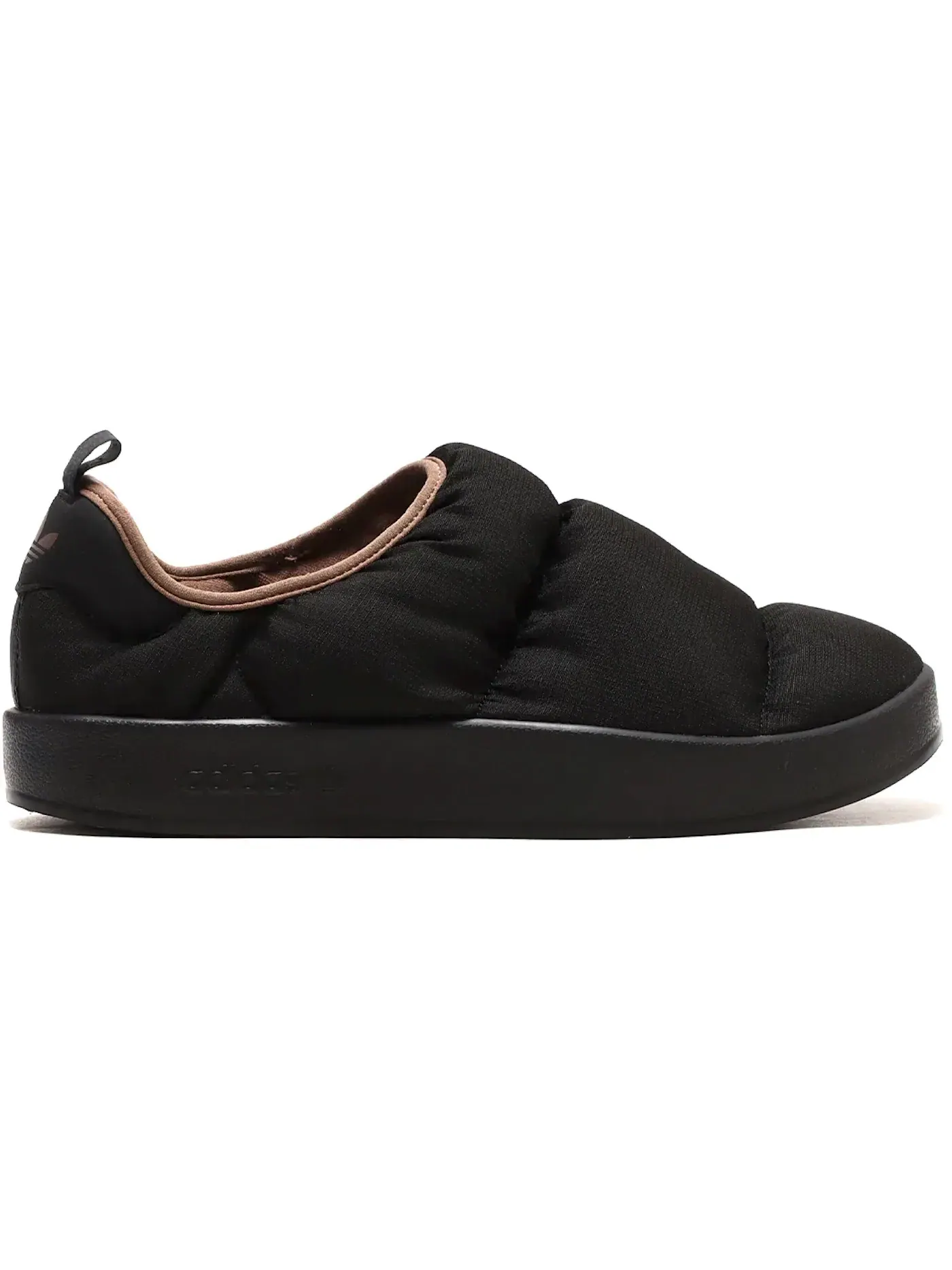 Мужские кроссовки Lifestyle Adidas Puffylette — изображение 1 из 1, черный/черный