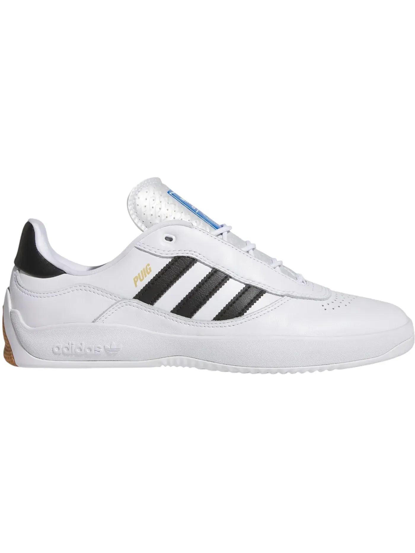 Мужские кроссовки с принтом Adidas Puig — изображение 1 из 1, белый черный синий