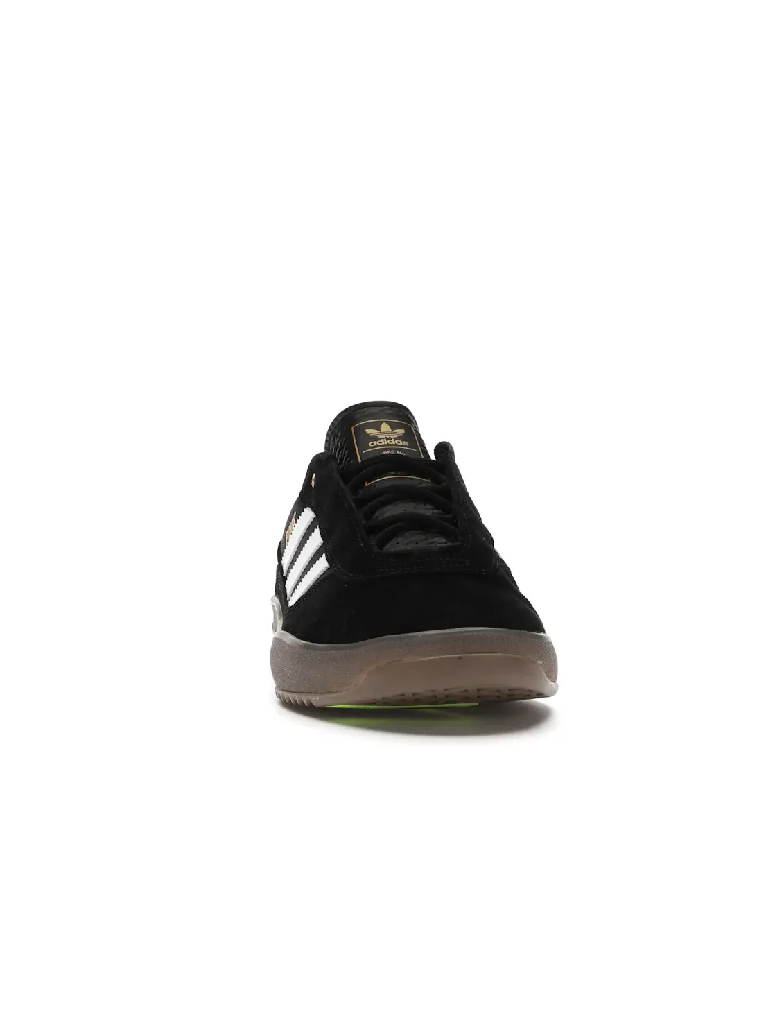 Мужские кроссовки с perforations Adidas Puig — изображение 2 из 4, черный/зеленый