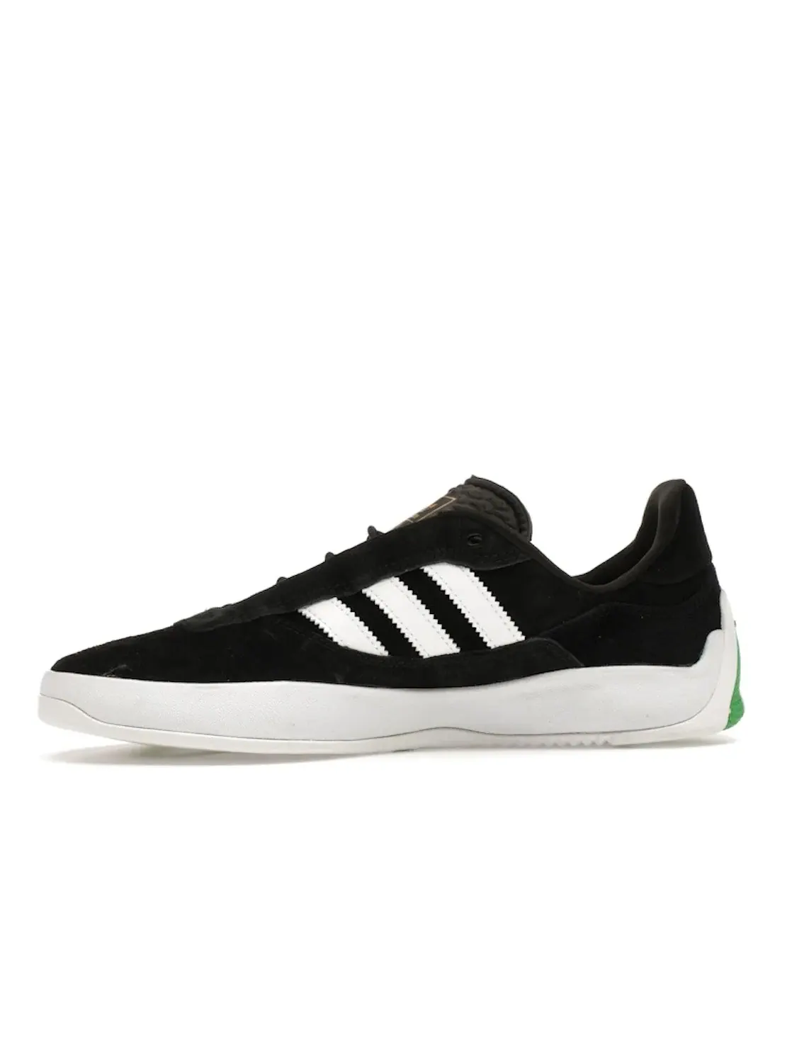 Мужские кроссовки для бега Adidas Puig — изображение 3 из 4, черный/белый/зеленый