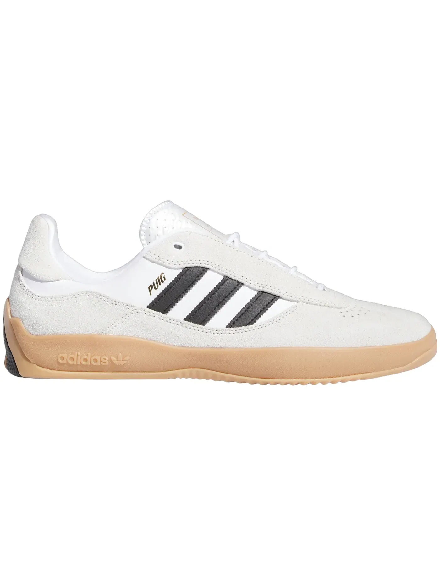 Мужские кроссовки для бега Adidas Puig — изображение 1 из 1, белый/черный