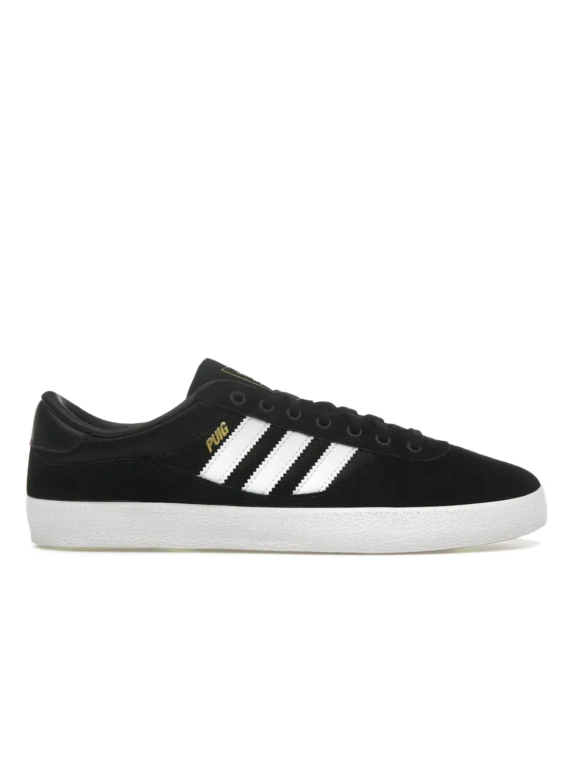Мужские кроссовки с длинным шнурком Adidas Puig Indoor — изображение 1 из 4, черный белый