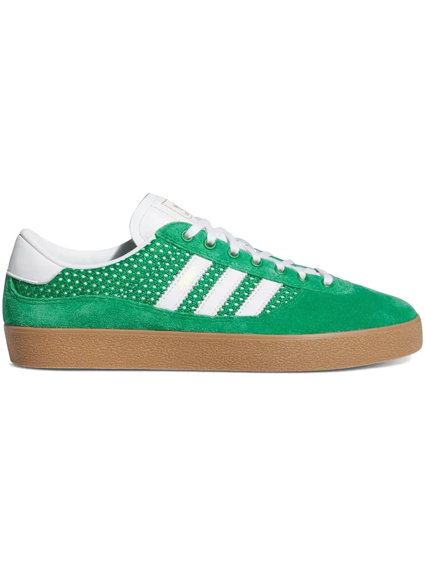 Мужские кроссовки для зала Adidas Puig Indoor — изображение 1 из 1, зеленый/белый