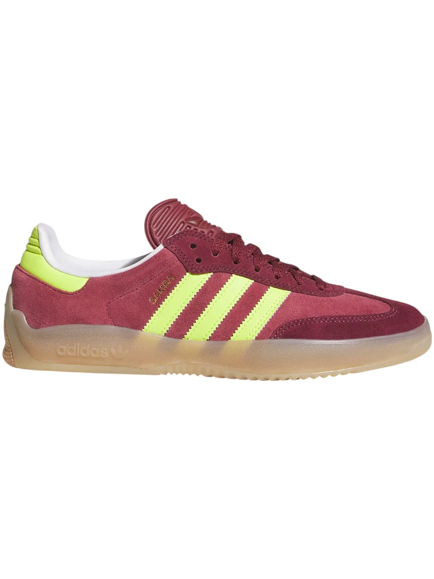Мужские кроссовки Lifestyle Adidas Puig Samba — изображение 1 из 1, желтый/красный