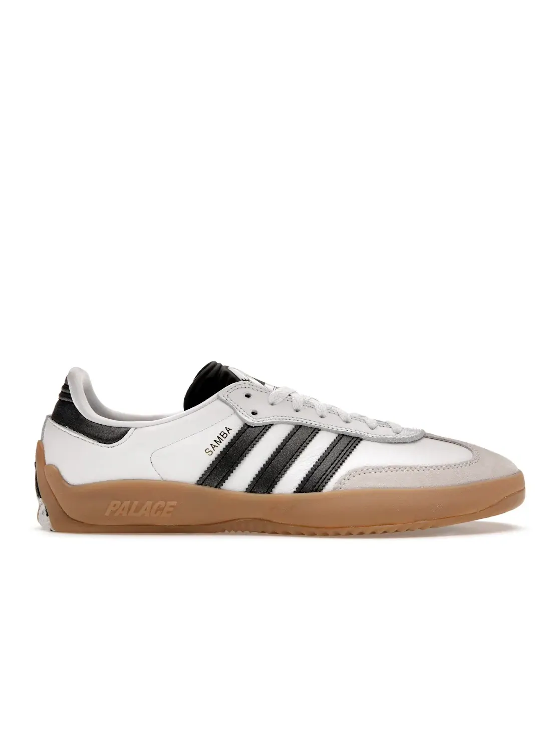 Мужские кроссовки Lifestyle Adidas Puig Samba — изображение 1 из 4, белый черный