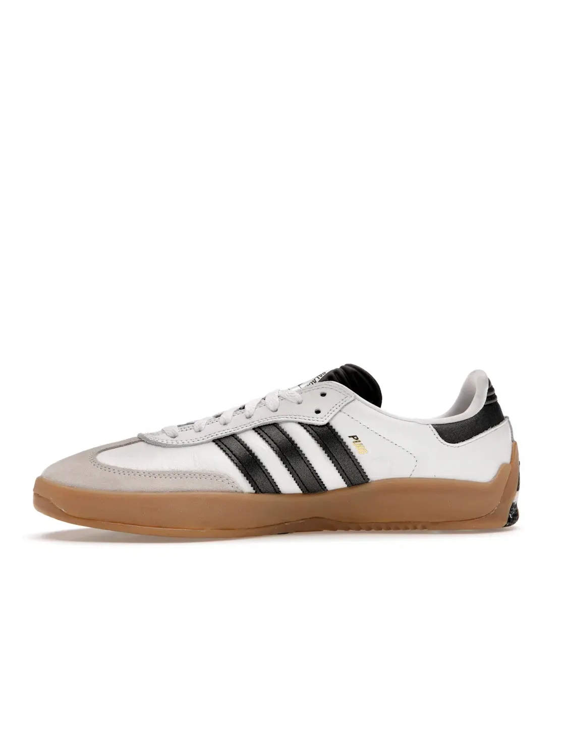 Мужские кроссовки Lifestyle Adidas Puig Samba — изображение 3 из 4, белый черный