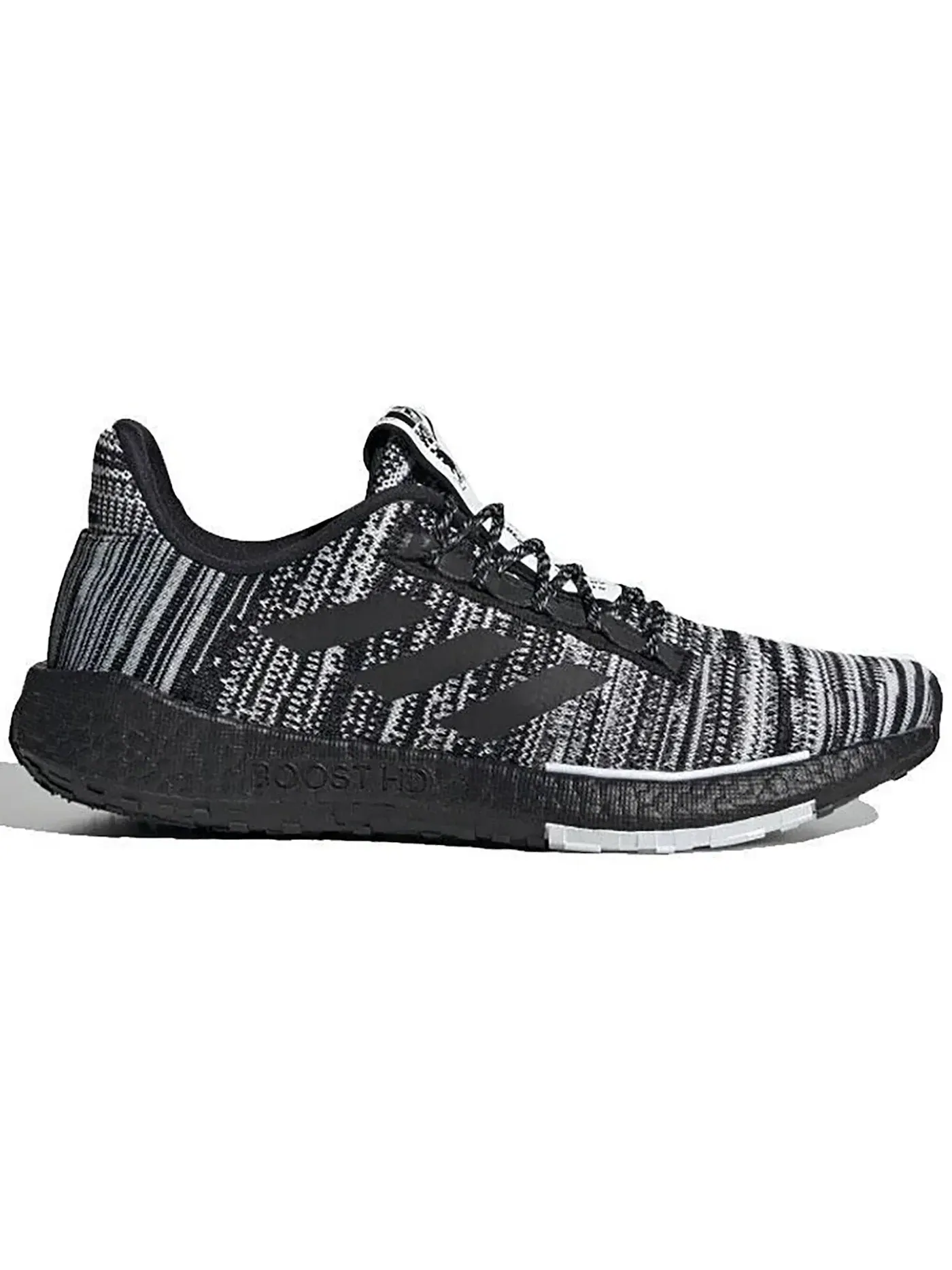 Мужские кроссовки с амортизацией Pulseboost HD Adidas — изображение 1 из 1, черный/черный/белый