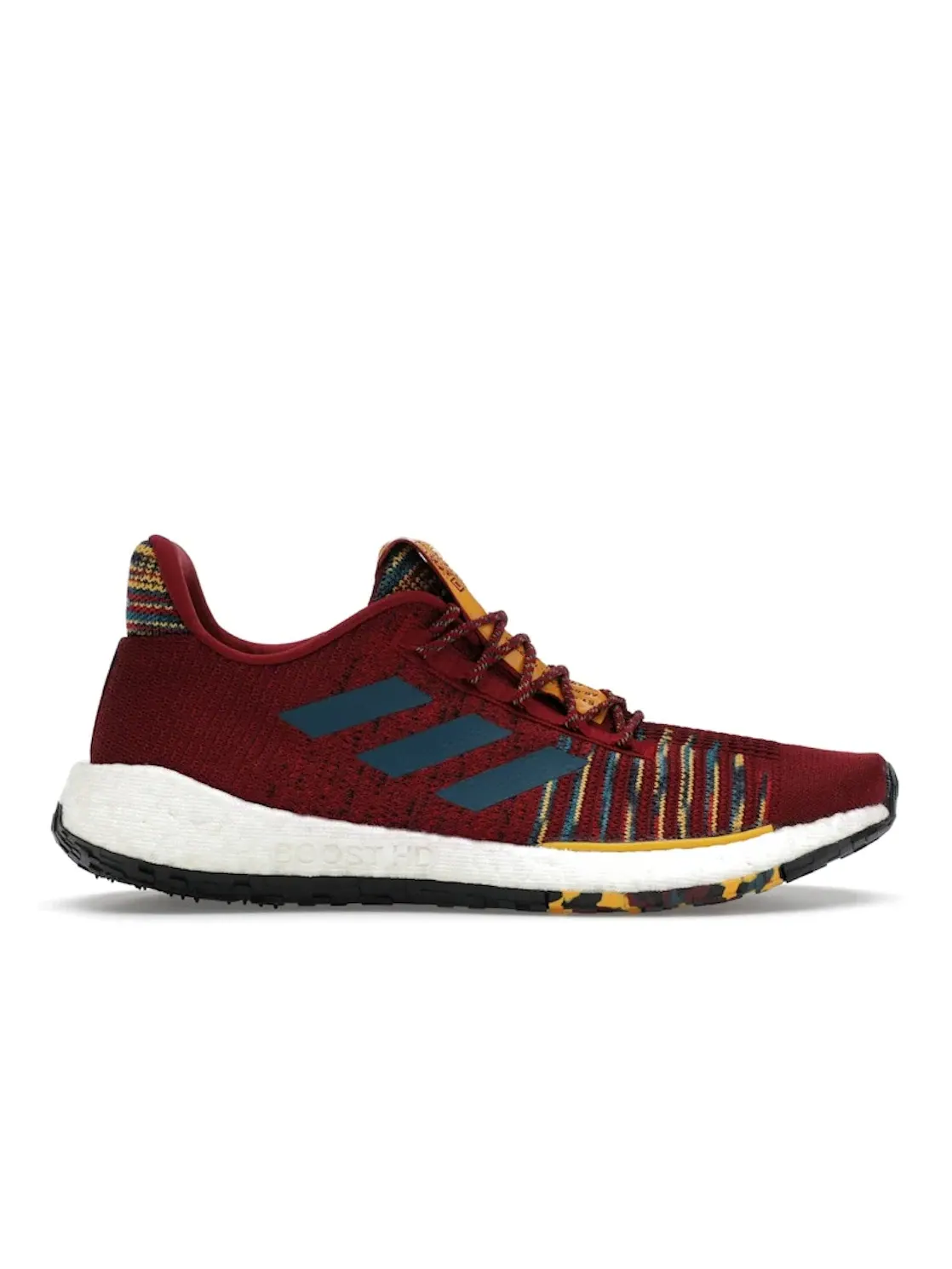 Мужские кроссовки для бега PulseBoost HD Adidas — изображение 1 из 4, бордовый/черный