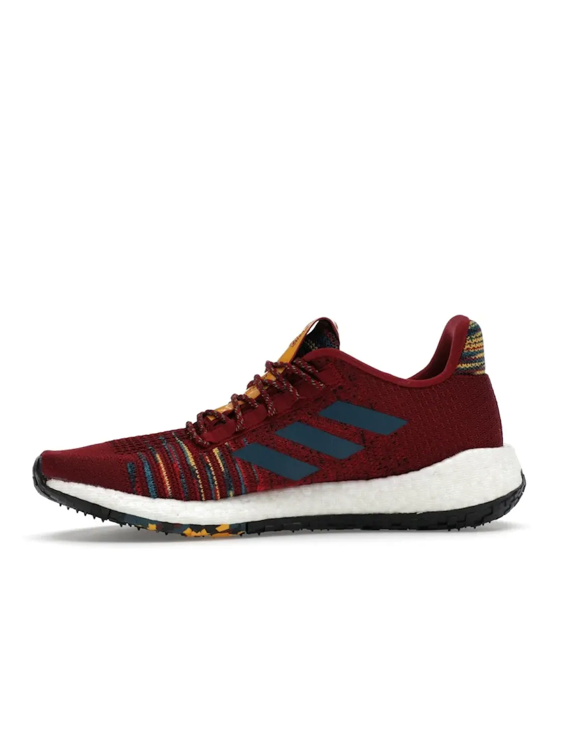 Мужские кроссовки для бега PulseBoost HD Adidas — изображение 3 из 4, бордовый/черный