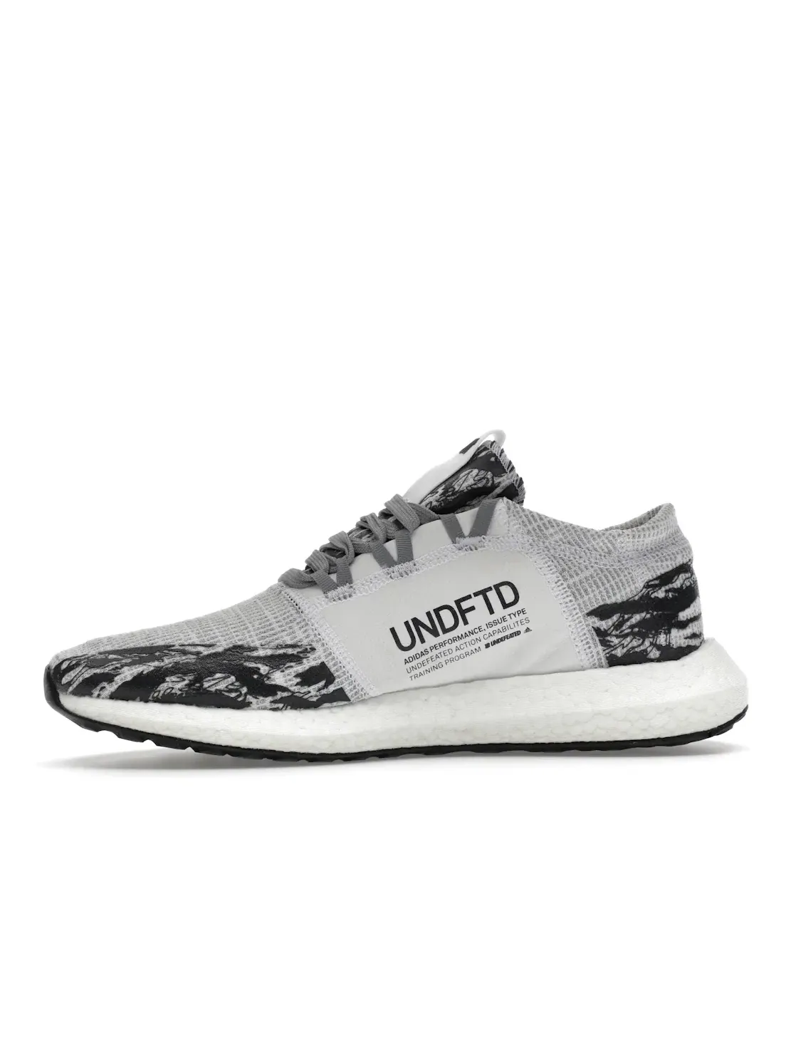 Мужские кроссовки для бега с технологией Pure Boost Adidas Adidas Pure Boost LTD — изображение 3 из 4, серый//черный