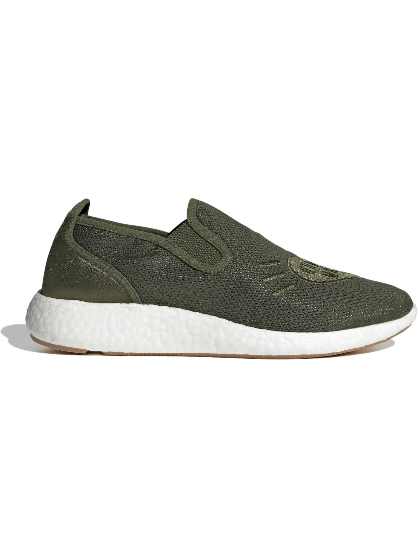 Мужские кроссовки с принтом Adidas Pure Slip-On Human Made — изображение 1 из 1, черный