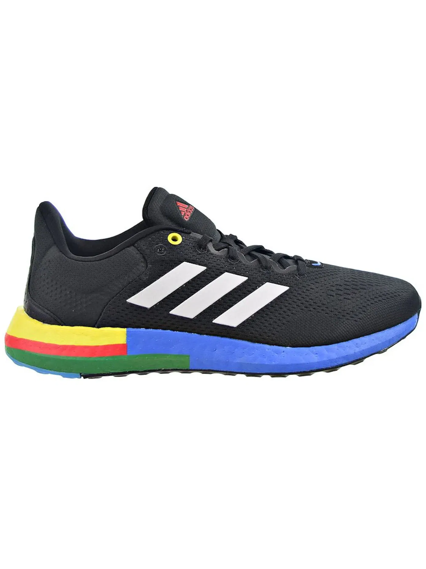 Мужские кроссовки Lifestyle Pureboost 21 Adidas — изображение 1 из 1, черный/белый/красный