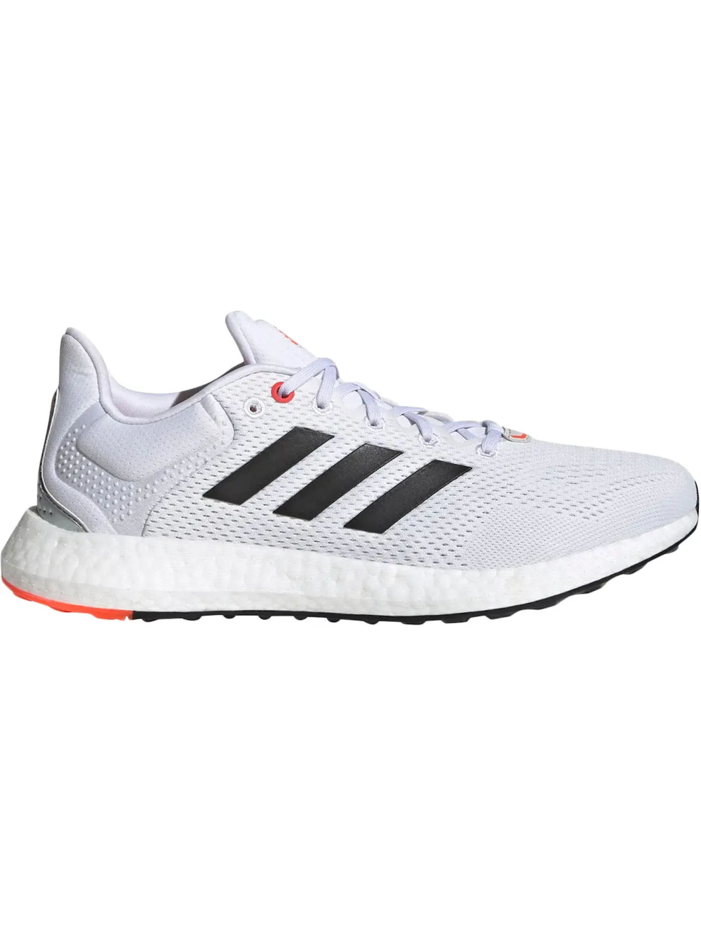 Мужские кроссовки Lifestyle с технологией Pureboost Adidas — изображение 1 из 1, белый черный красный