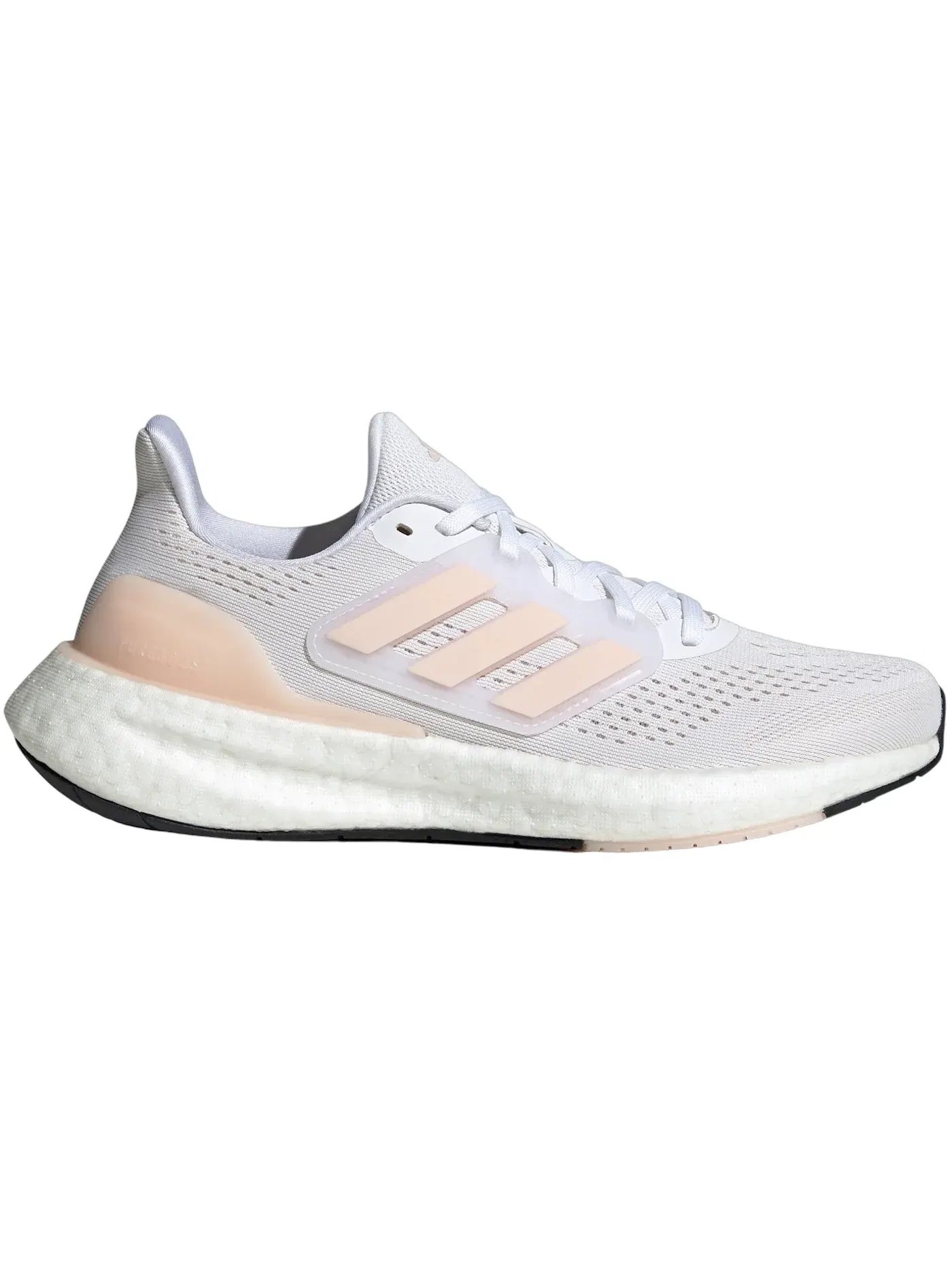 Женские кроссовки Lifestyle Adidas Pureboost 23 — изображение 1 из 1, белый черный
