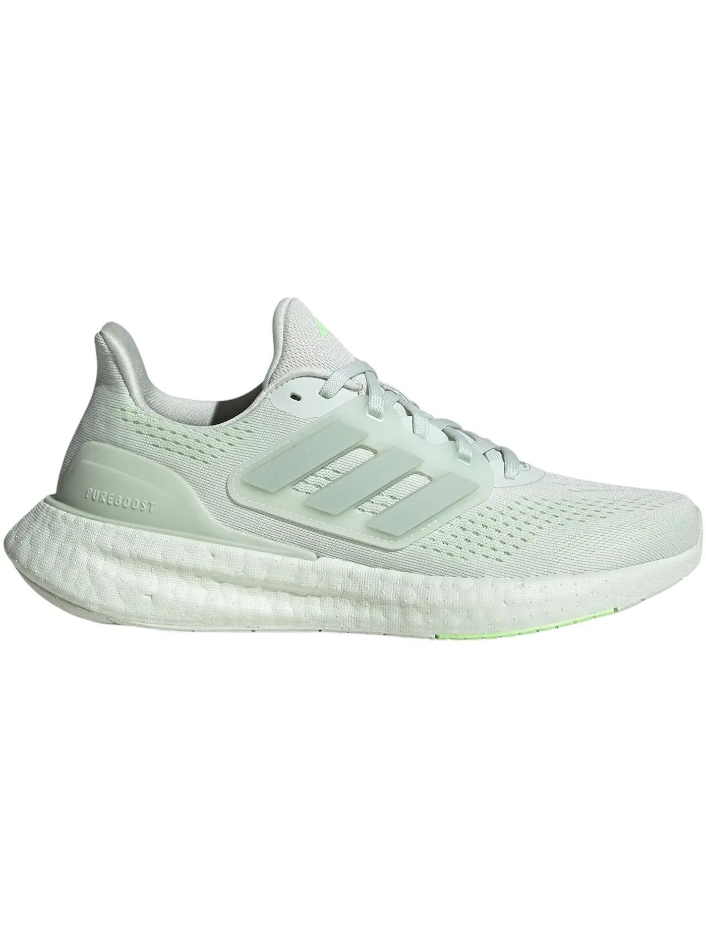Женские кроссовки Lifestyle Adidas Pureboost 23 — изображение 1 из 1, зеленый зеленый