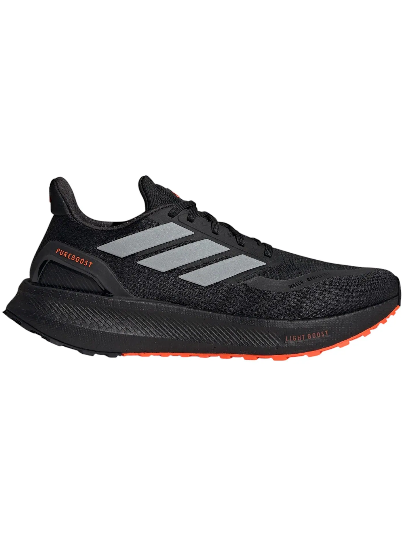 Мужские кроссовки Lifestyle Adidas Pureboost 5 — изображение 1 из 1, черный/оранжевый/черный