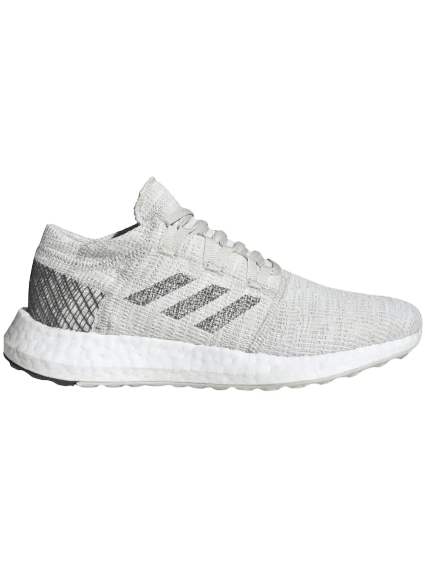 Детские кроссовки Lifestyle с технологией Pureboost Adidas Pureboost GO — изображение 1 из 1, серый/белый