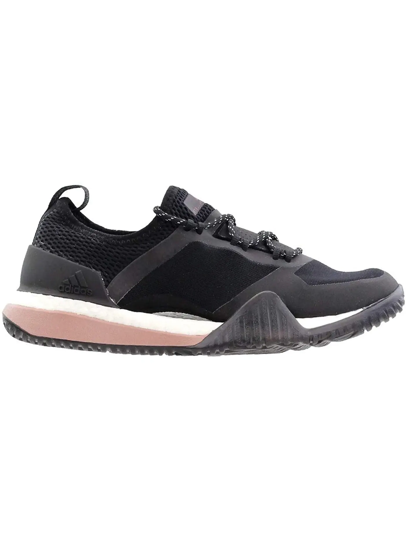 Женские кроссовки для фитнеса Adidas Pureboost X TR 3.0 — изображение 1 из 1, черный/розовый