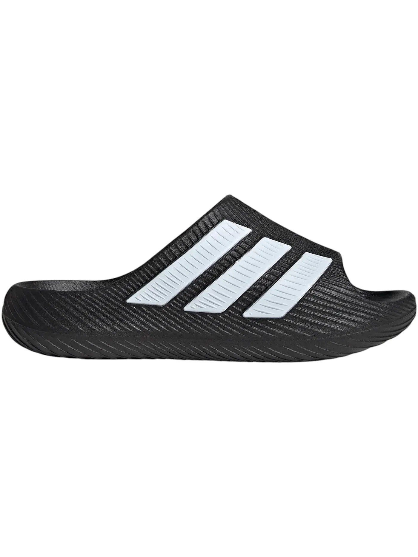 Мужские шлепанцы с ремешком Adidas Purechill Slides — изображение 1 из 1, черный/белый/черный