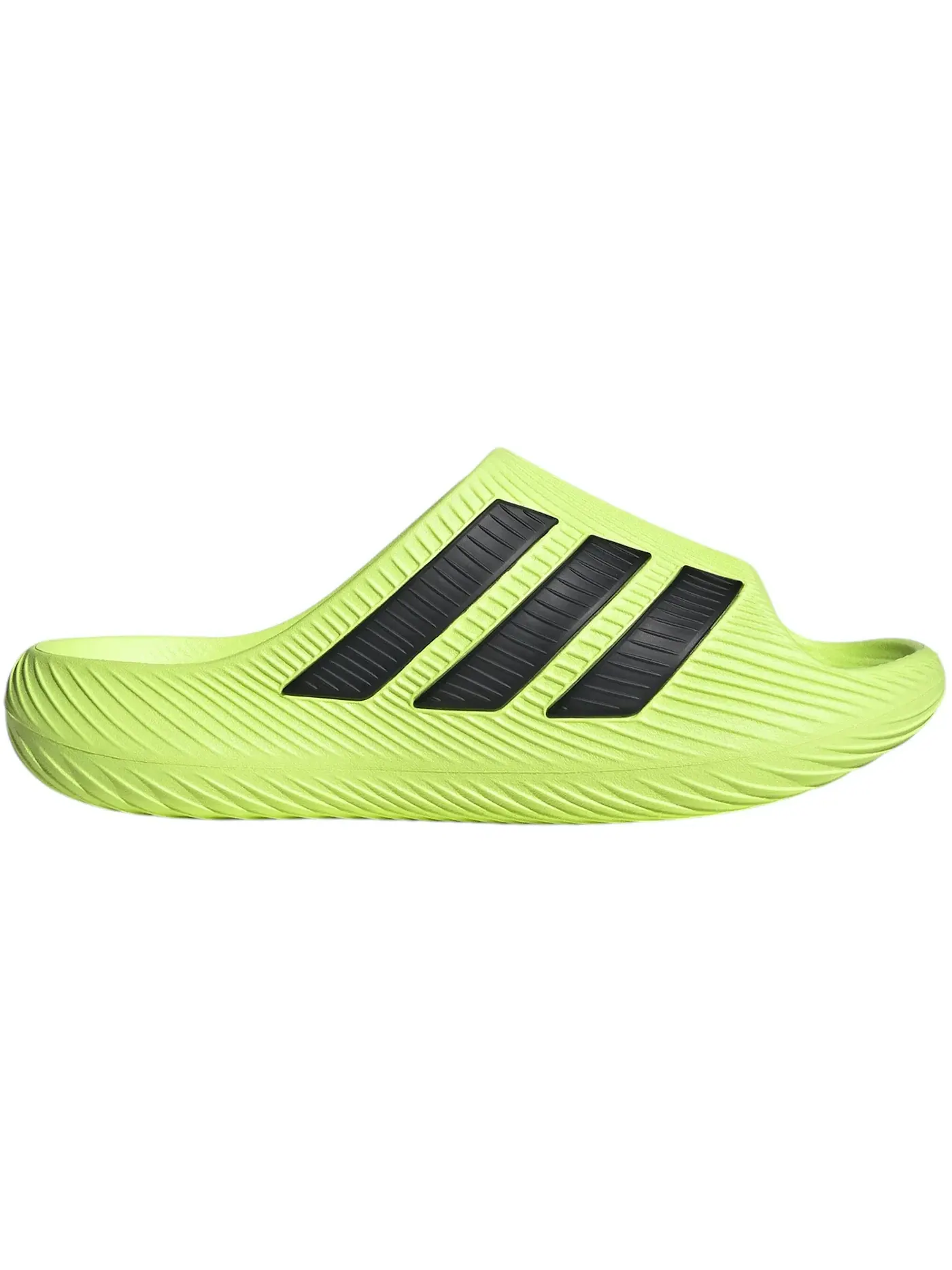 Мужские шлепанцы с контрастной подошвой Adidas Purechill Slides — изображение 1 из 1, желтый черный черный