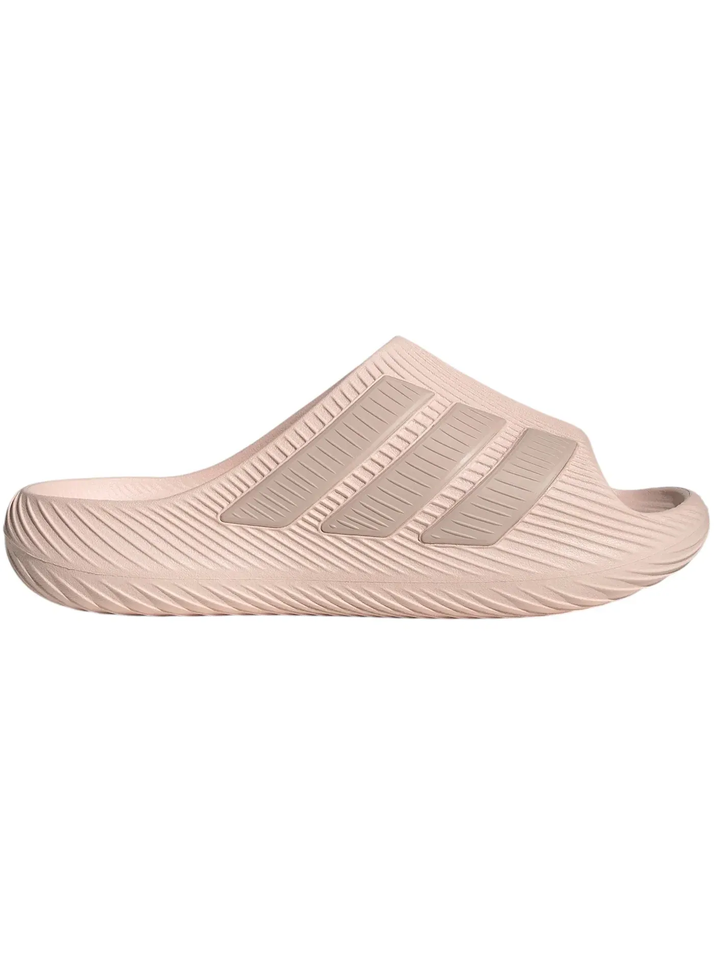 Мужские шлепанцы с мягкой стелькой Adidas Purechill Slides, Wonder Quartz/Wonder Taupe/Wonder Quartz — изображение 1 из 1