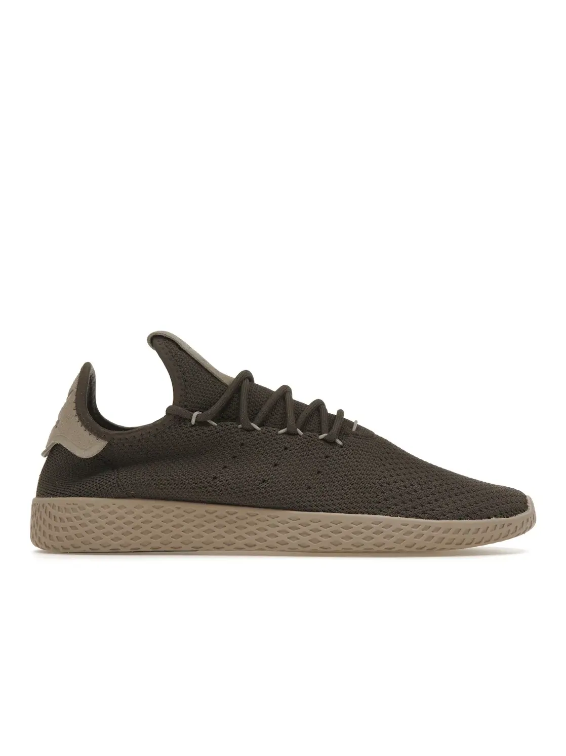 Мужские кроссовки с трикотажным верхом Adidas Pw Tennis HU — изображение 1 из 4, светлый коричневый