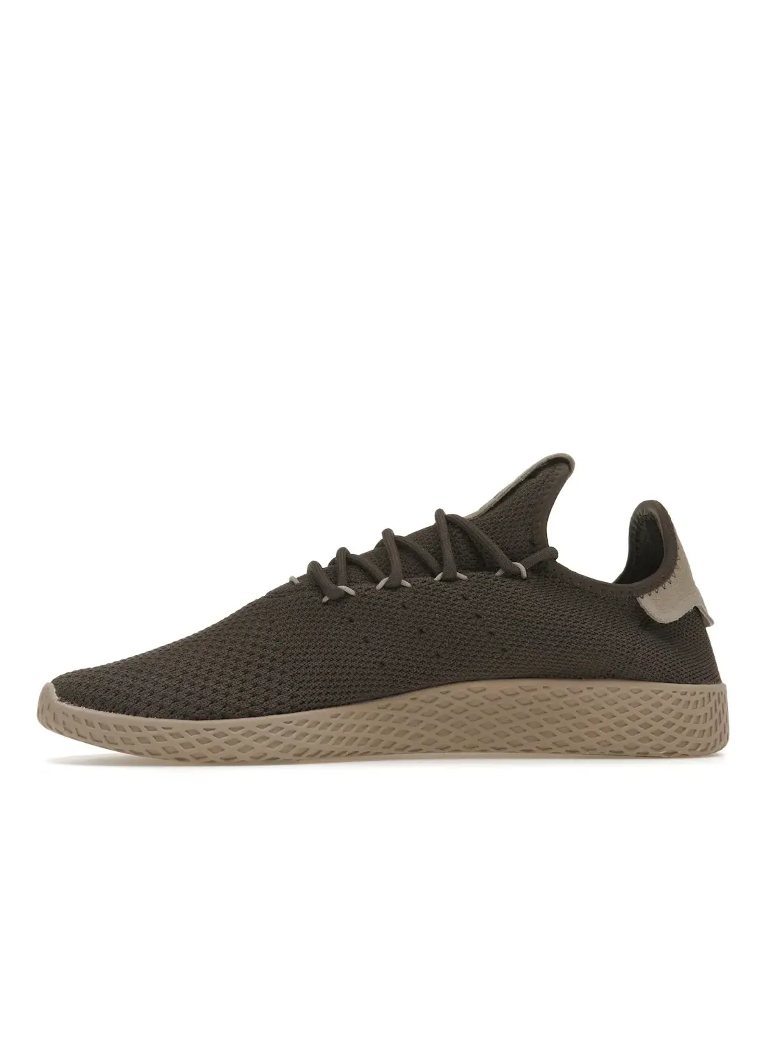 Мужские кроссовки с трикотажным верхом Adidas Pw Tennis HU — изображение 3 из 4, светлый коричневый