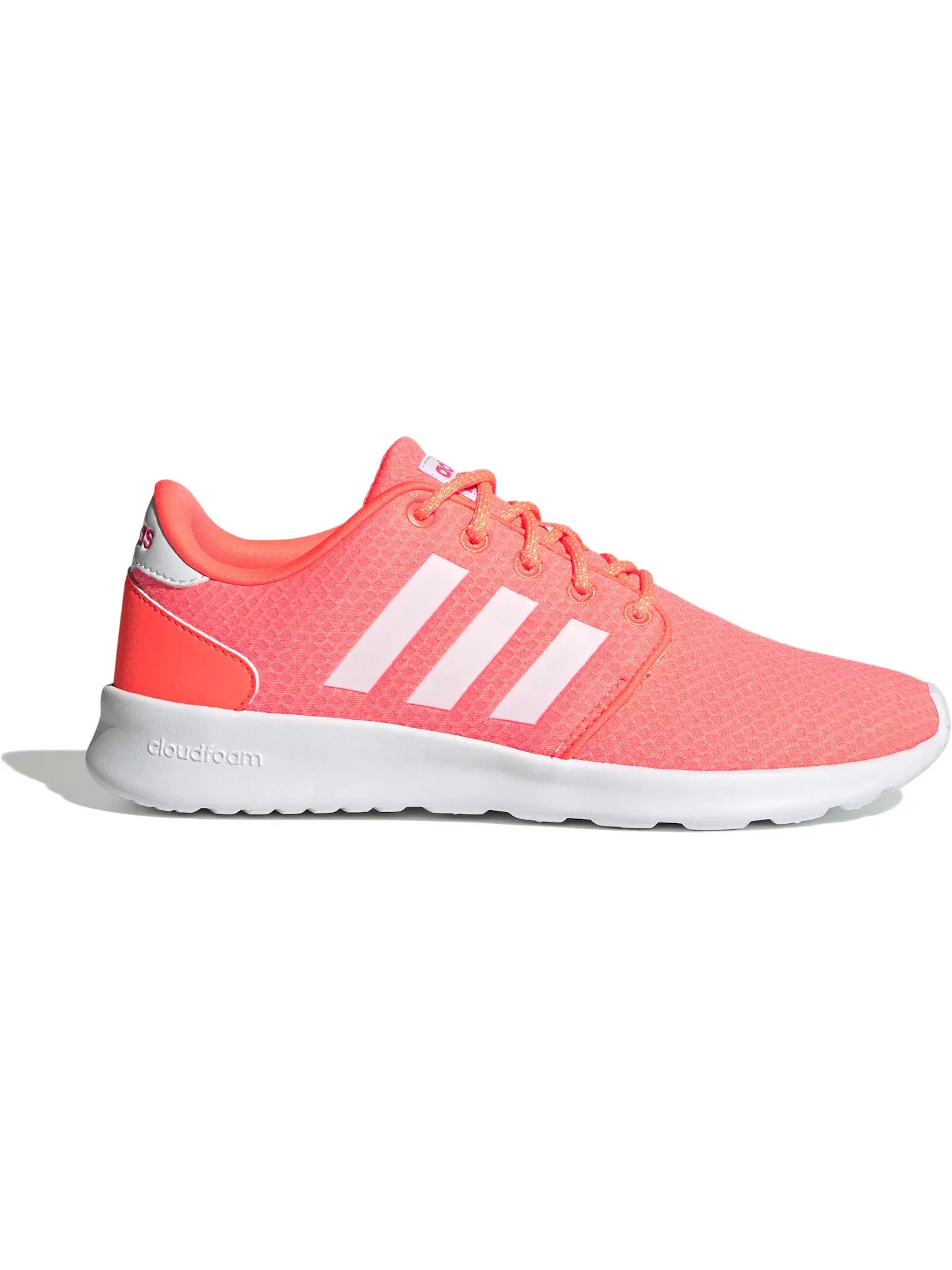 Женские кроссовки Lifestyle Adidas QT Racer — изображение 1 из 1, белый/красный