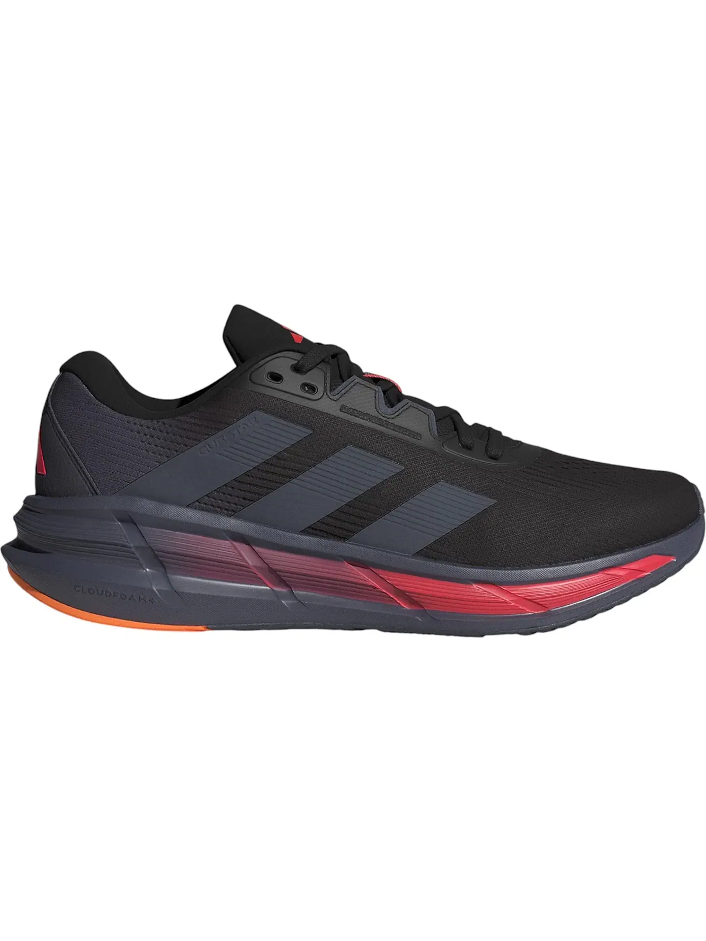 Мужские кроссовки Lifestyle с амортизацией Adidas Questar 3 — изображение 1 из 1, черный красный