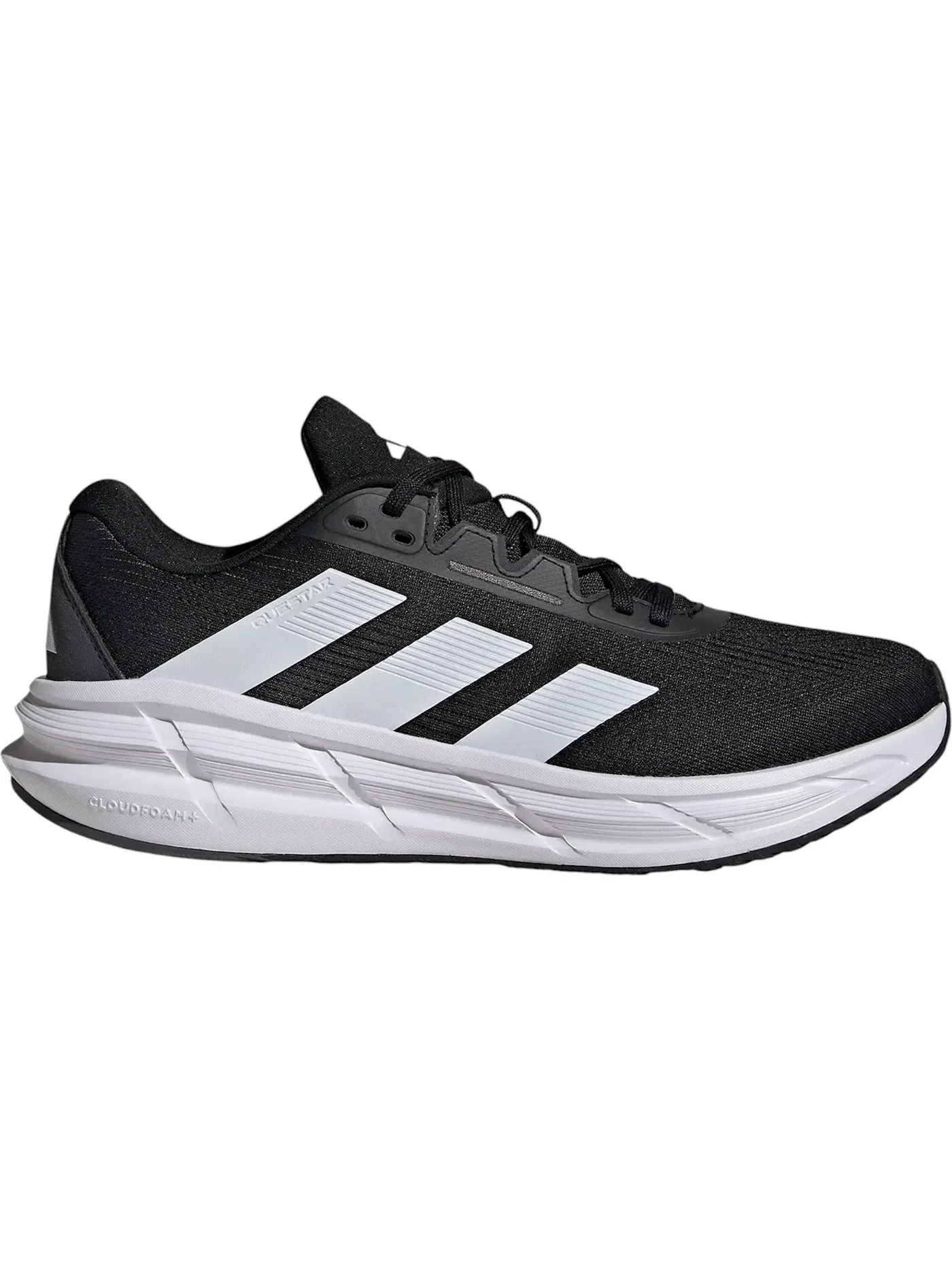 Мужские кроссовки повседневные Adidas Questar 3 — изображение 1 из 1, черный/белый