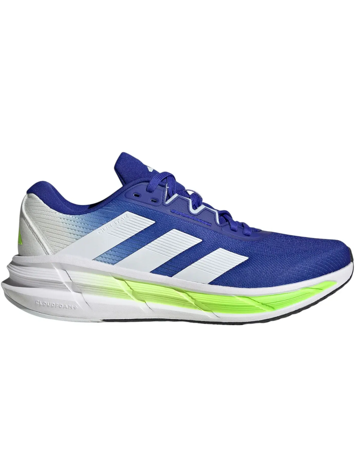 Мужские кроссовки для бега Questar 3 Adidas — изображение 1 из 1, синий/белый