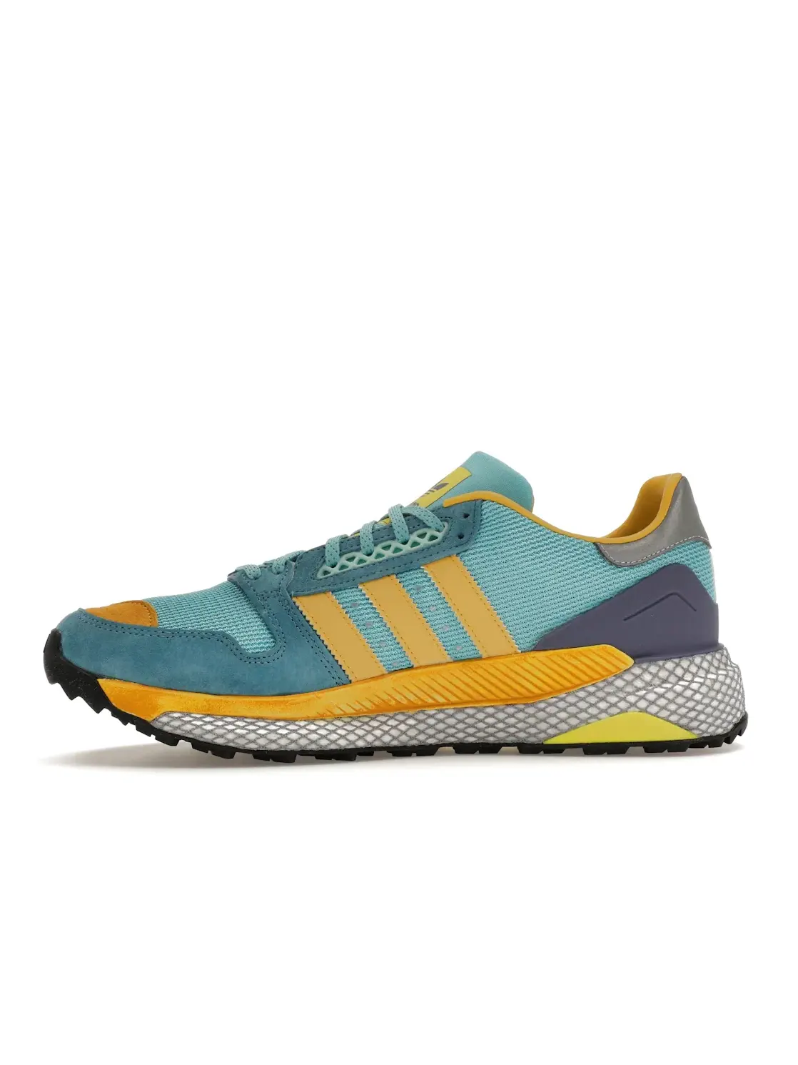 Мужские кроссовки Lifestyle Adidas Questar — изображение 3 из 4, светлый синий//черный