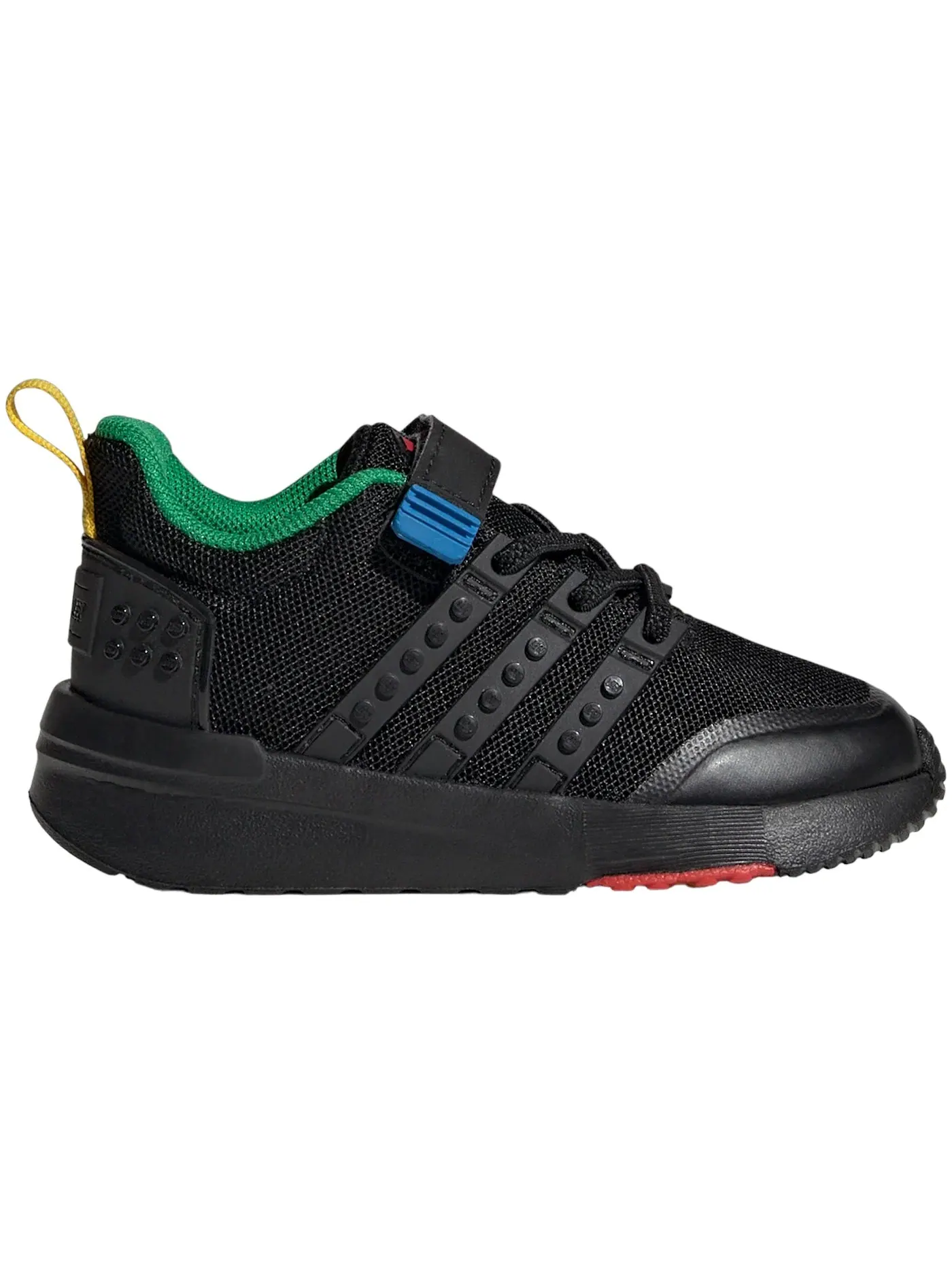 Детские кроссовки с застежкой-липучкой Adidas Racer TR21 And Top Strap LEGO — изображение 1 из 1, черный черный зеленый