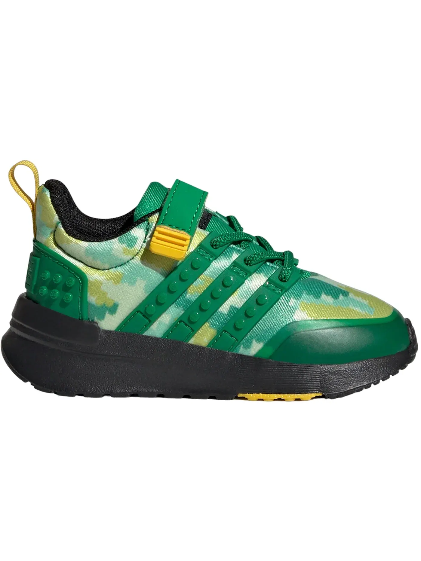 Детские кроссовки с застежкой-липучкой Adidas Racer TR21 And Top Strap — изображение 1 из 1, зеленый зеленый черный