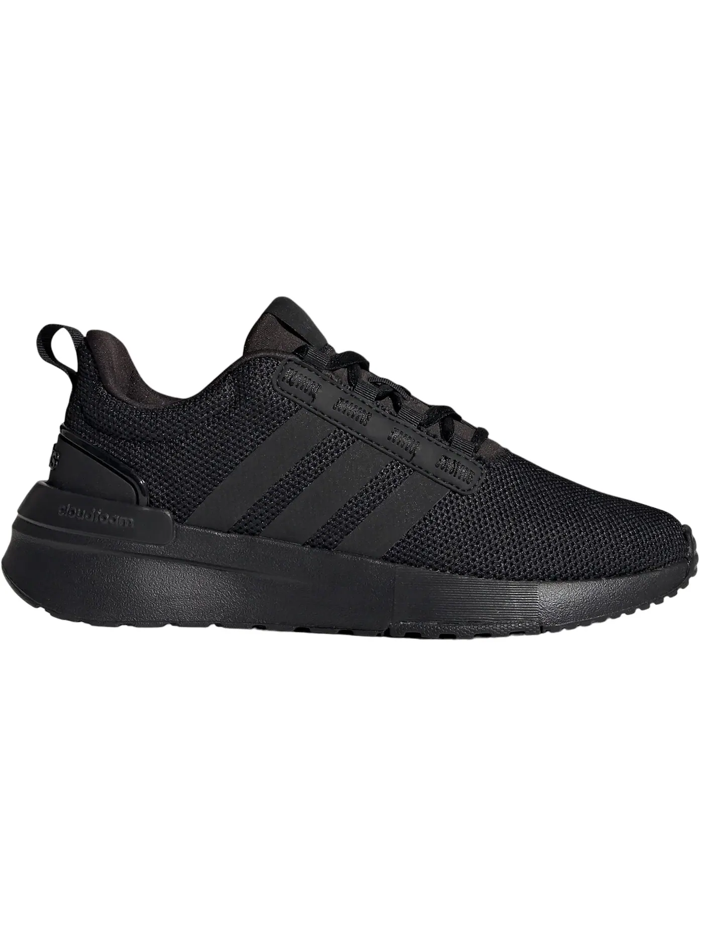 Детские кроссовки для мальчиков с закрытой пяткой Adidas Racer TR21 — изображение 1 из 1, черный черный