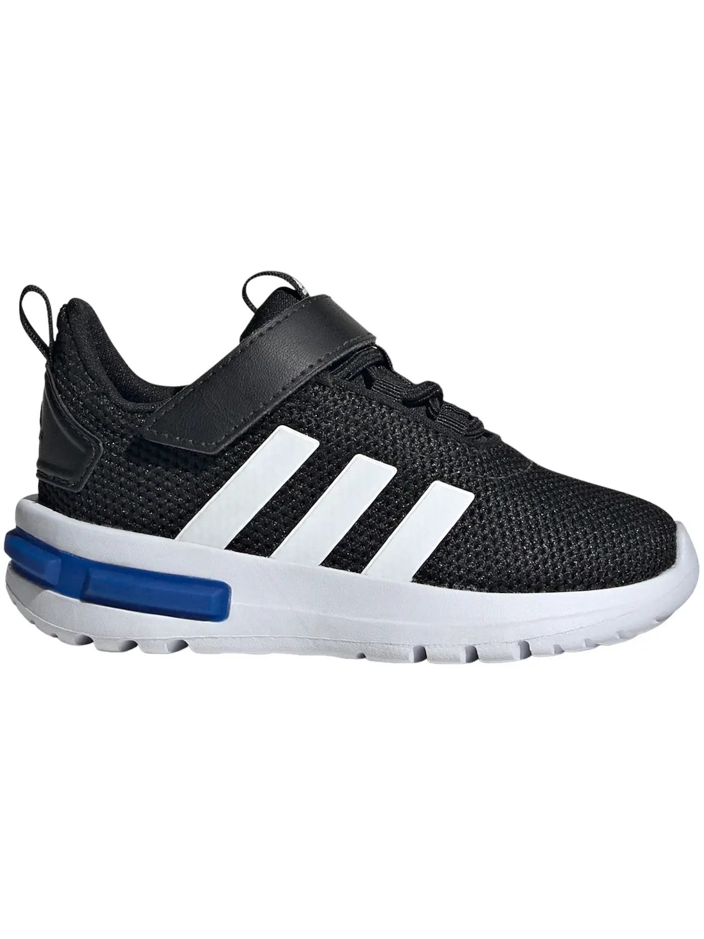 Детские кроссовки спортивные Adidas Racer TR23 — изображение 1 из 1, черный белый синий