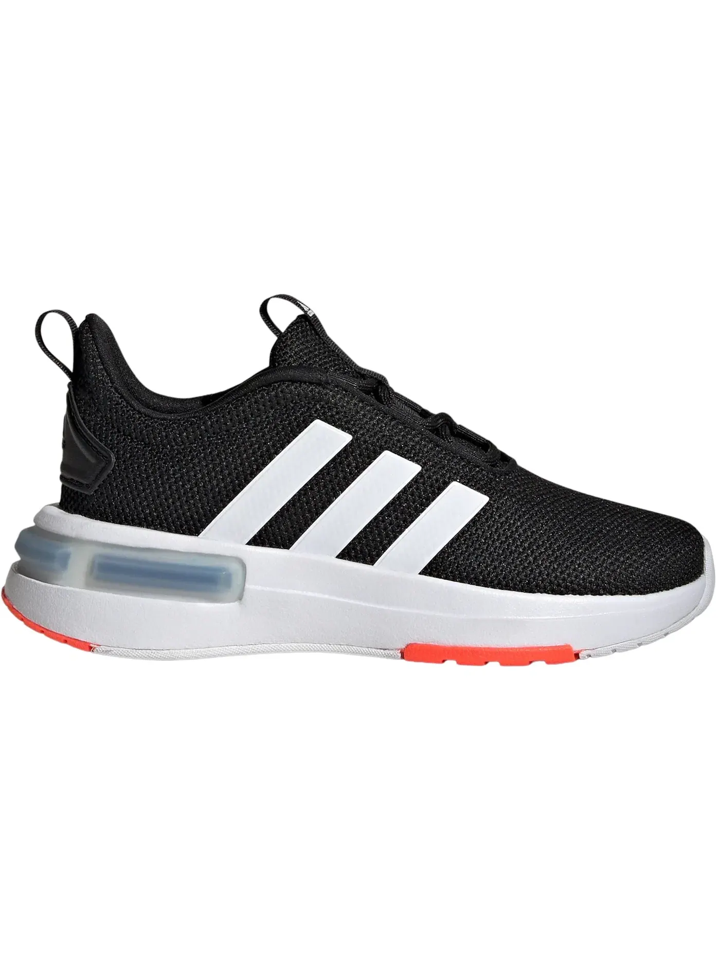 Детские кроссовки для мальчиков с амортизацией Adidas Racer TR23 — изображение 1 из 1, черный белый красный