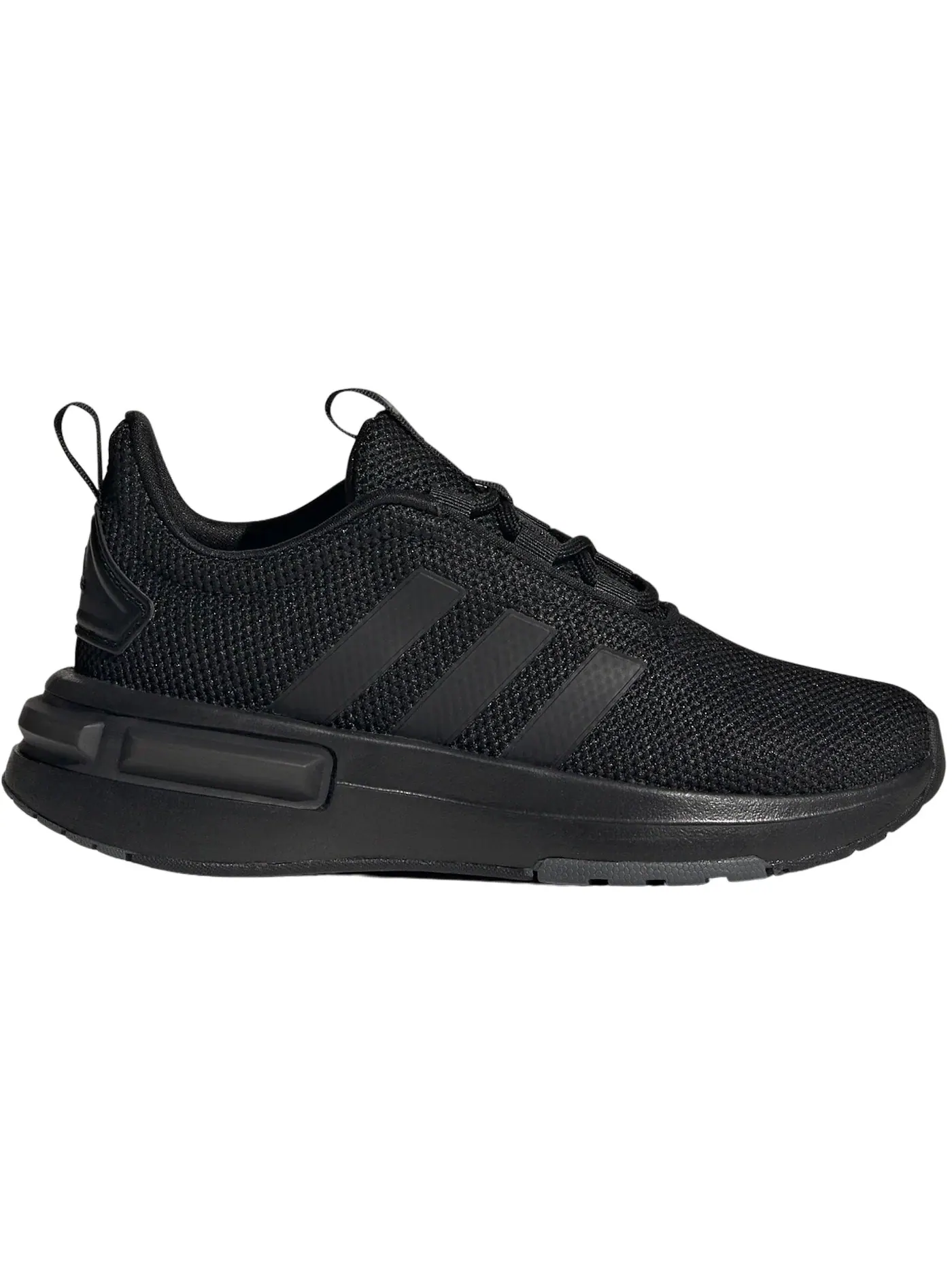 Детские кроссовки для мальчиков с подошвой Adidas Racer TR23 Adidas — изображение 1 из 1, черный/черный/серый