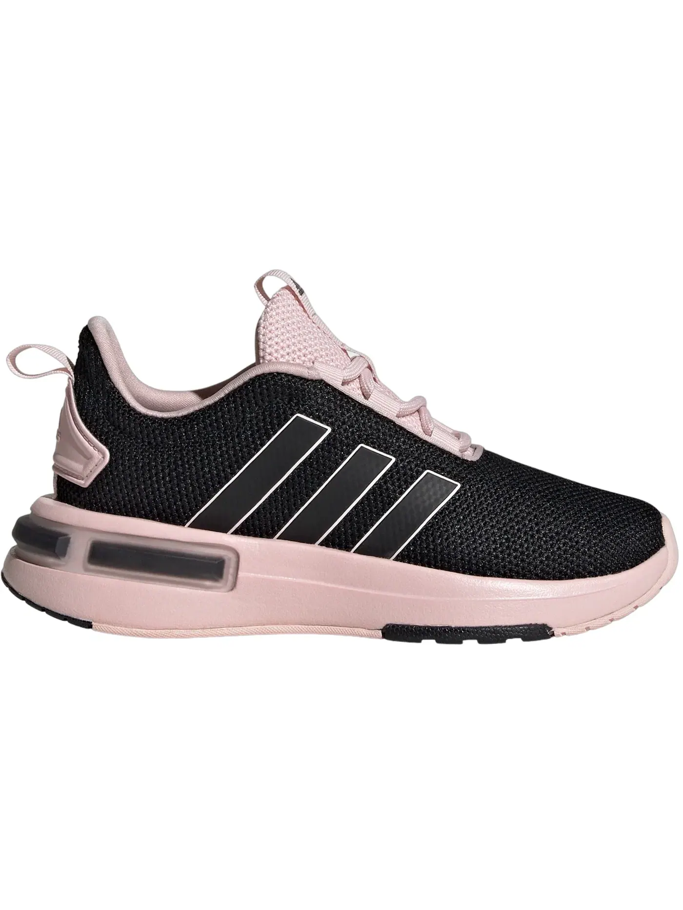 Детские кроссовки с сетчатым верхом Adidas Racer TR23 — изображение 1 из 1, черный розовый белый