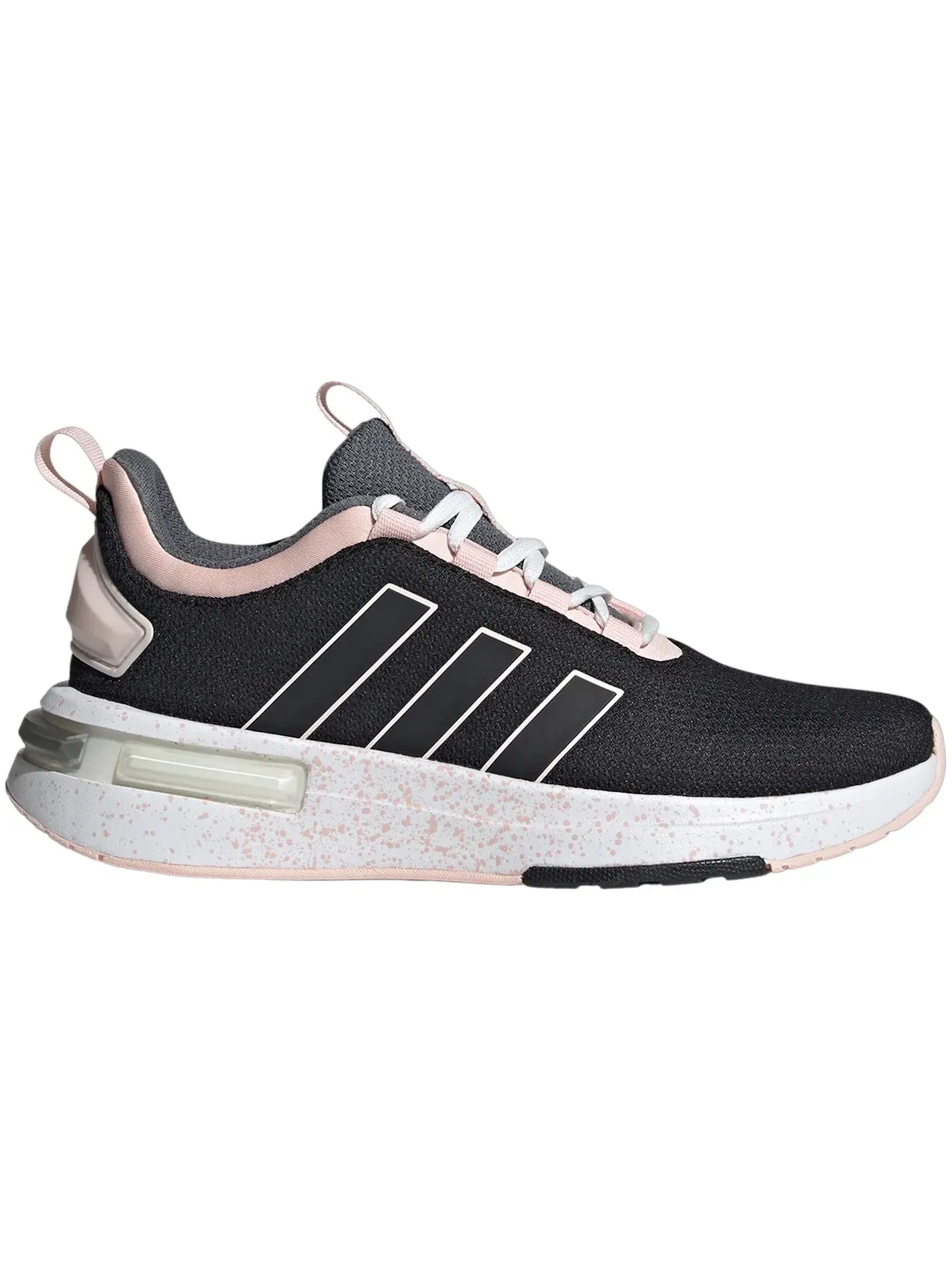 Женские кроссовки с амортизацией Adidas Racer TR23 — изображение 1 из 1, черный/розовый