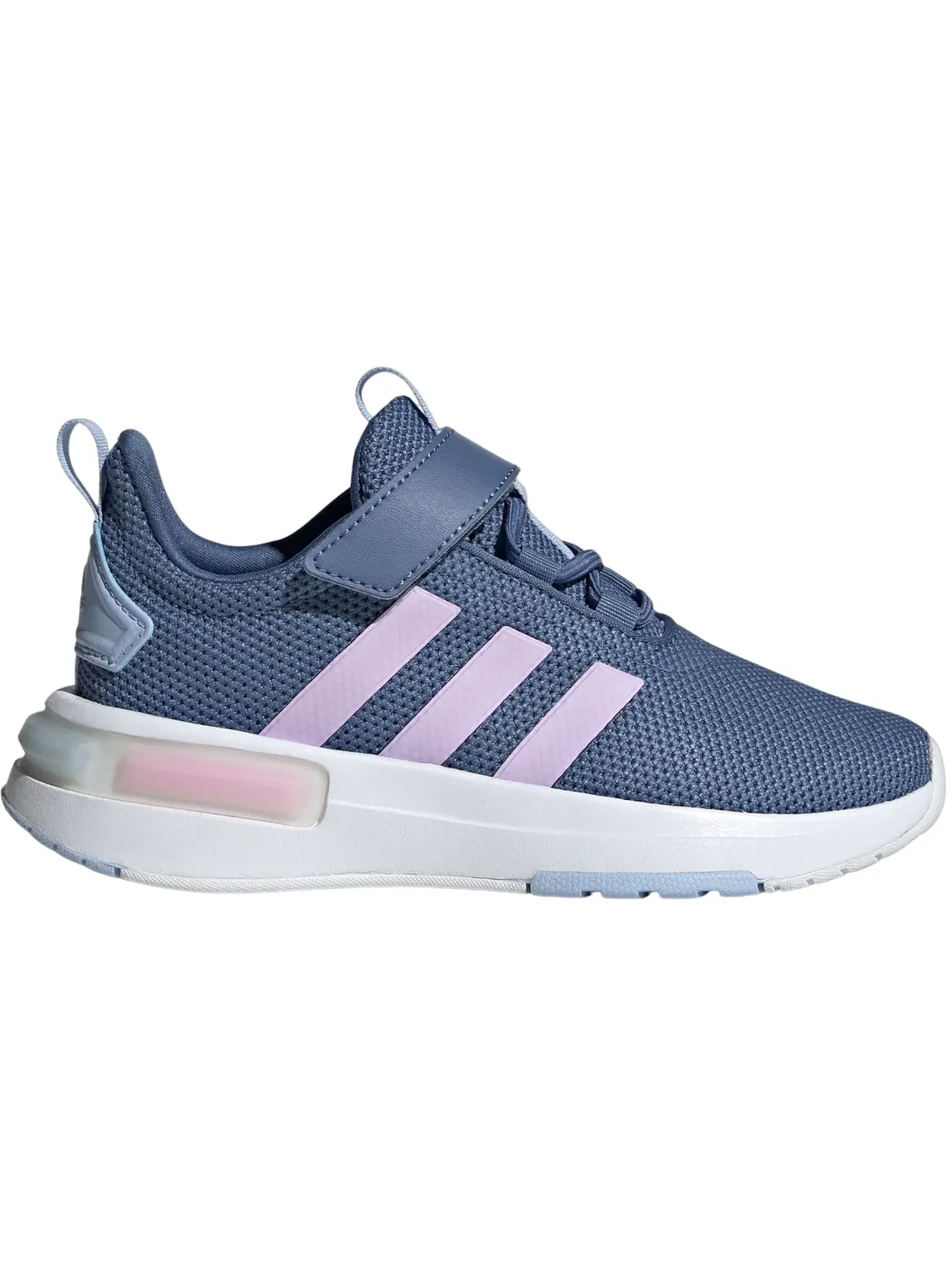 Детские кроссовки для мальчиков с амортизацией Adidas Racer TR23 — изображение 1 из 1, синий//синий