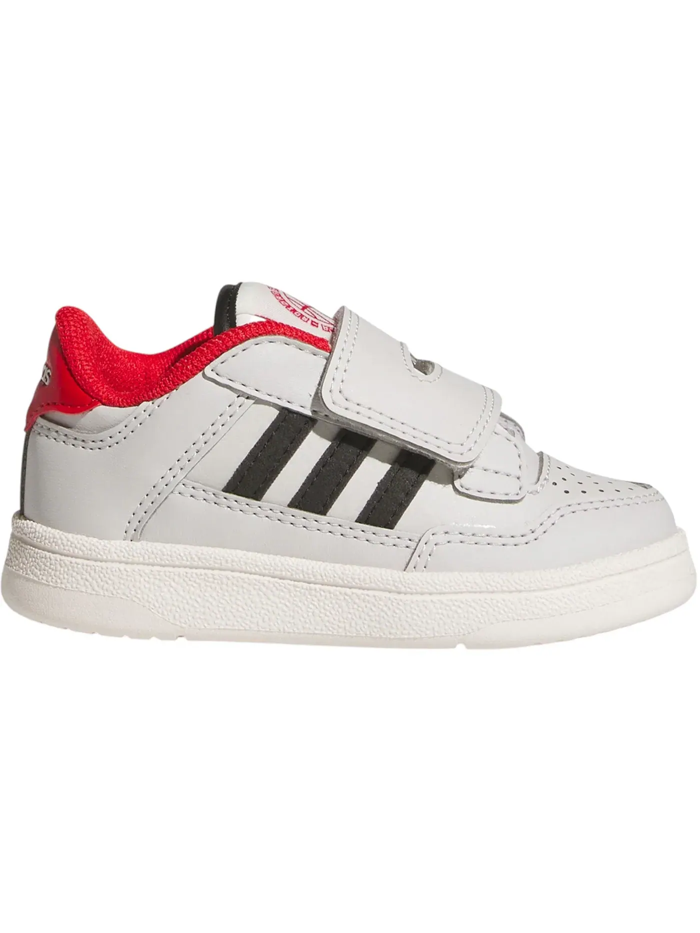 Детские кроссовки с повседневным стилем Adidas Rapid Court Adidas — изображение 1 из 1, серый/черный/белый