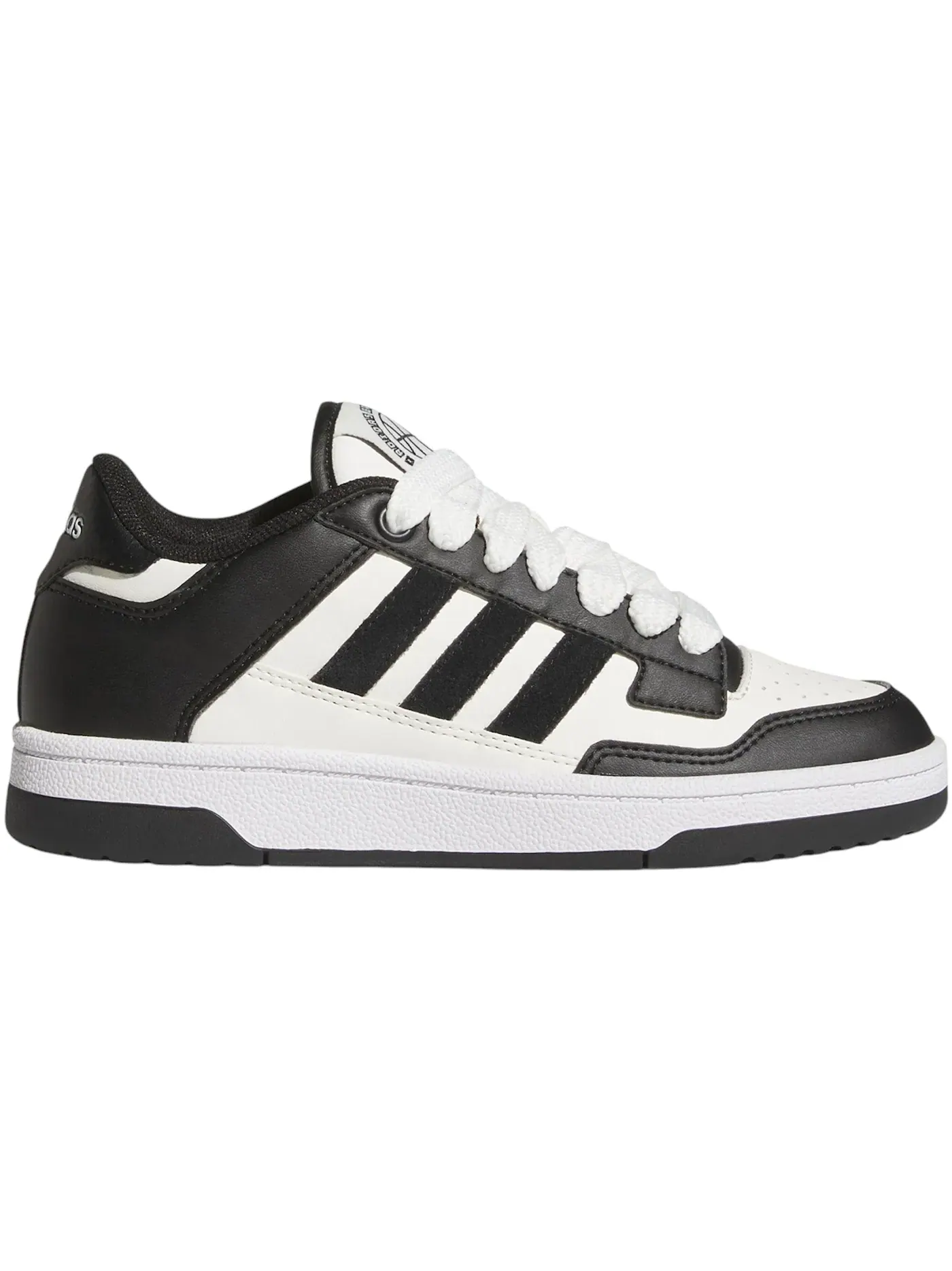Детские кроссовки Lifestyle Adidas Rapid Court Low — изображение 1 из 1, черный/белый/белый