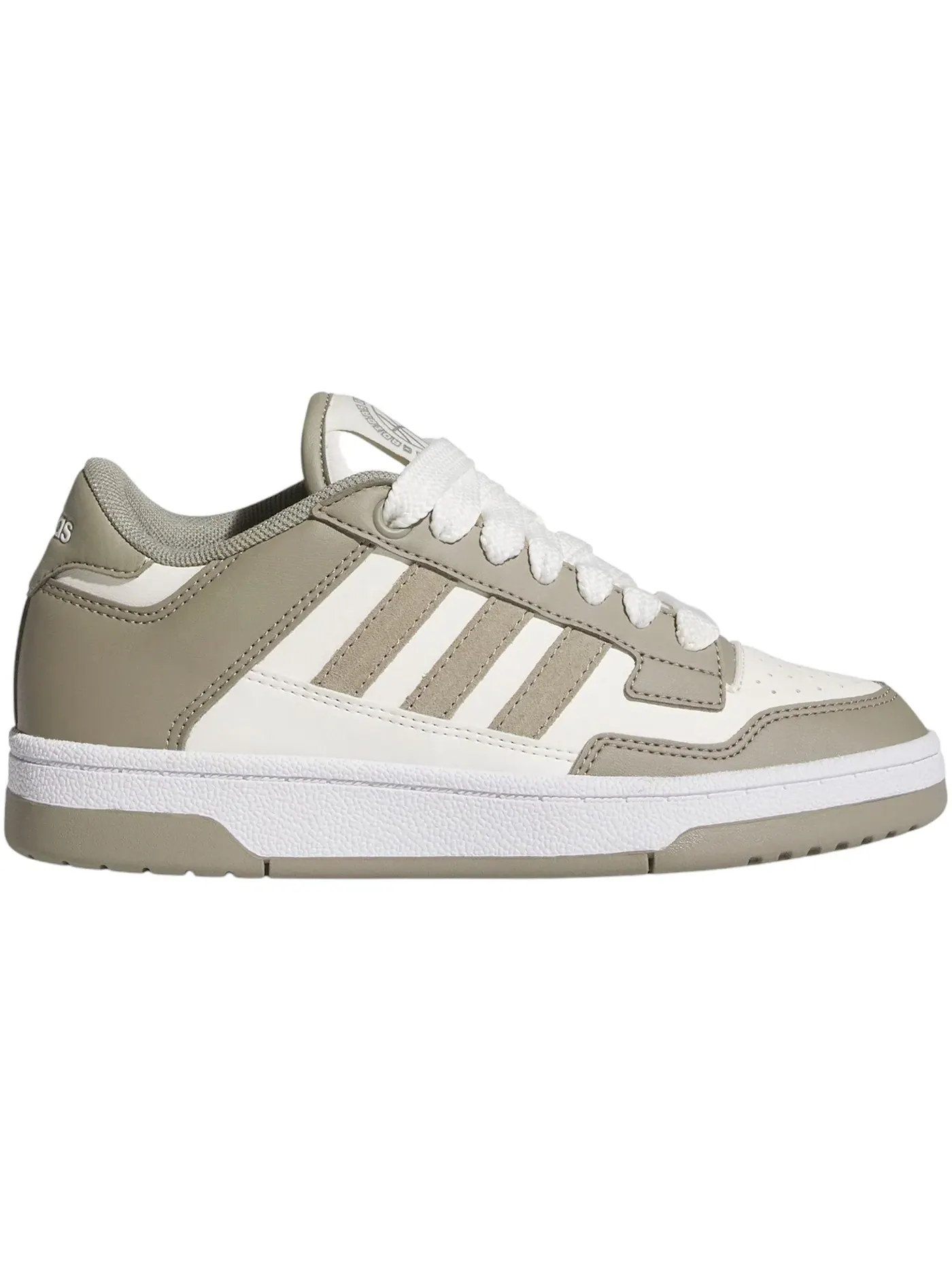 Детские кроссовки Lifestyle Adidas Rapid Court Low — изображение 1 из 1, серебристый белый белый